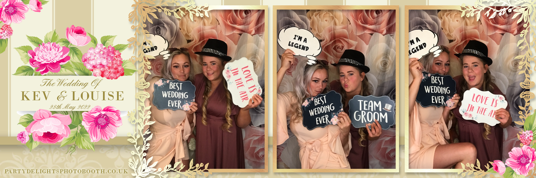 Kevin and Louise’s wedding | View more photos from the event at gallery.partydelightsphotobooth.co.uk/u/PartyDelightsPhotoBooth/Kevin-and-Louise’s-wedding