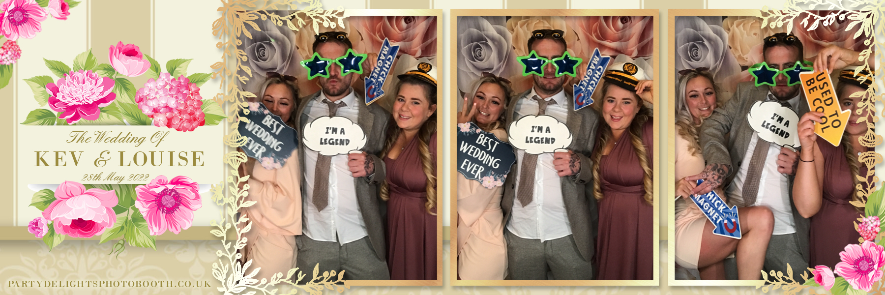 Kevin and Louise’s wedding | View more photos from the event at gallery.partydelightsphotobooth.co.uk/u/PartyDelightsPhotoBooth/Kevin-and-Louise’s-wedding