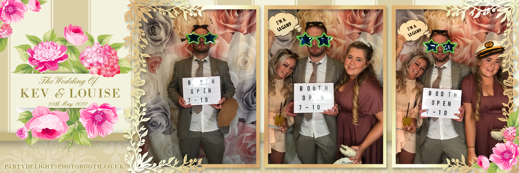 Kevin and Louise’s wedding | View more photos from the event at gallery.partydelightsphotobooth.co.uk/u/PartyDelightsPhotoBooth/Kevin-and-Louise’s-wedding