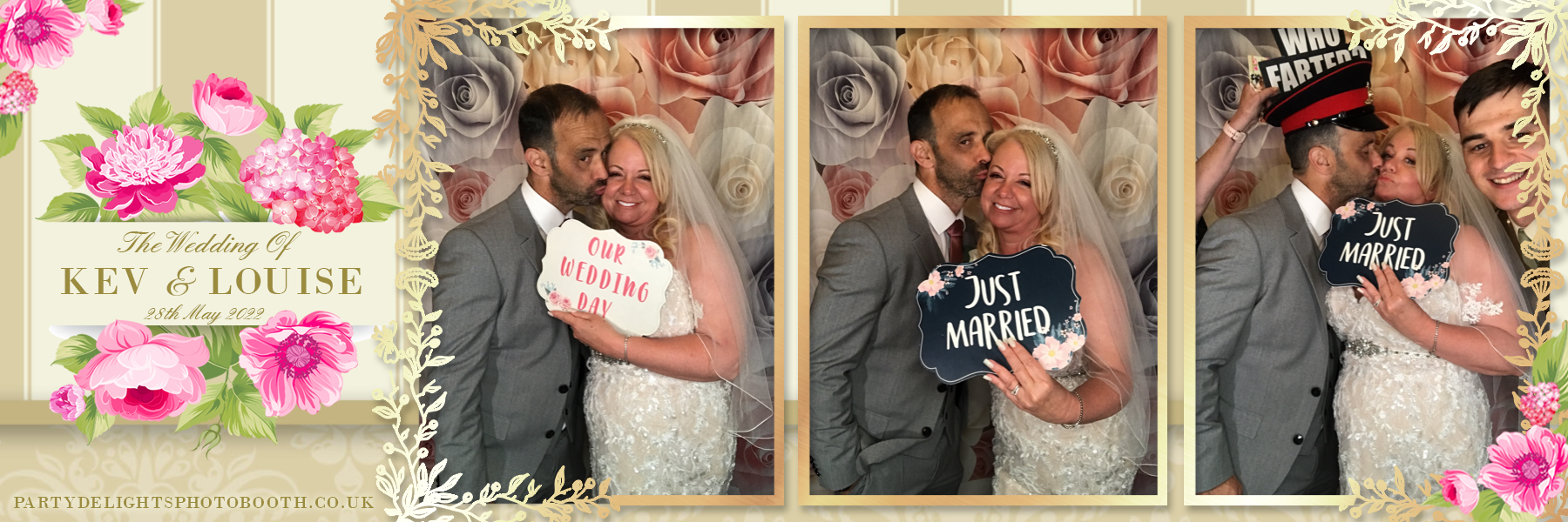 Kevin and Louise’s wedding | View more photos from the event at gallery.partydelightsphotobooth.co.uk/u/PartyDelightsPhotoBooth/Kevin-and-Louise’s-wedding
