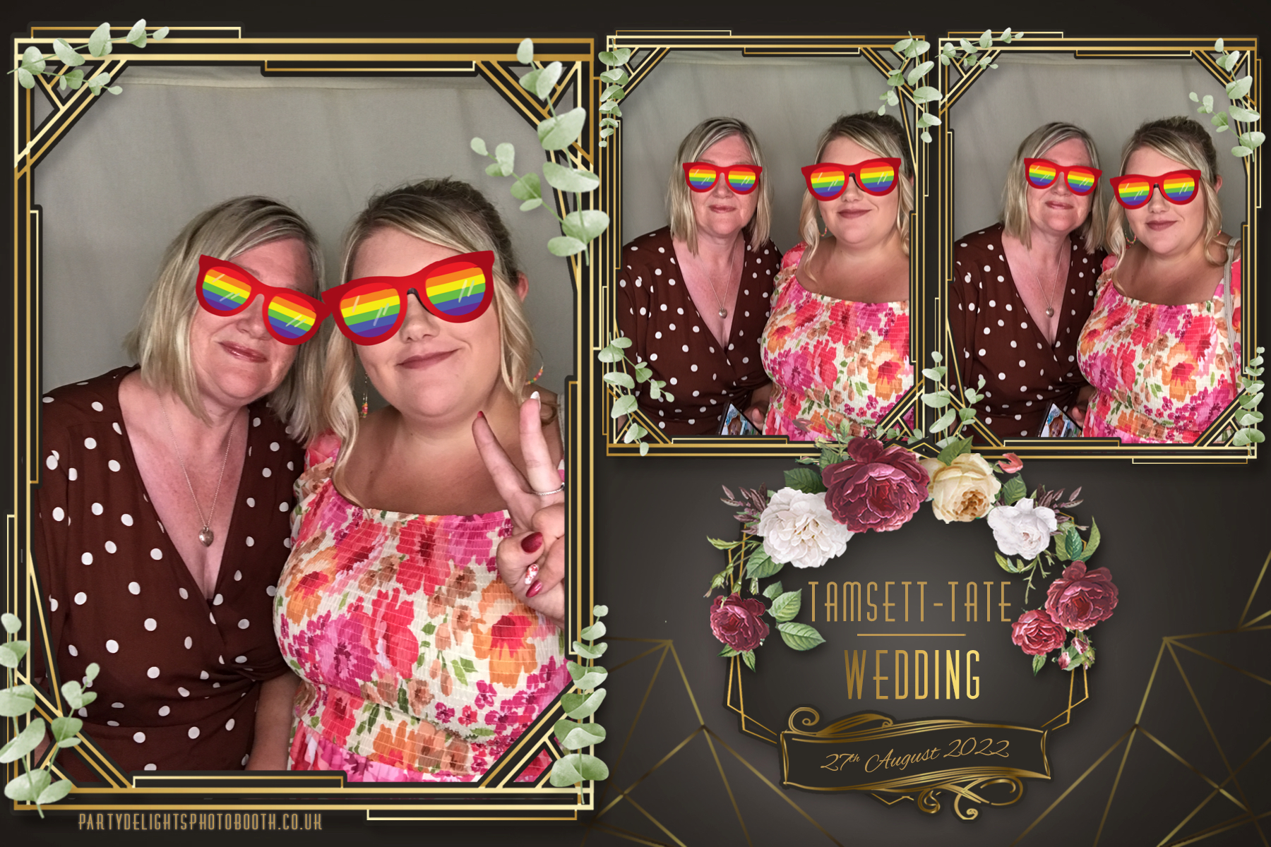 Kirsty and Meghan’s wedding | View more photos from the event at gallery.partydelightsphotobooth.co.uk/u/PartyDelightsPhotoBooth/Kirsty-and-Meghan’s-wedding