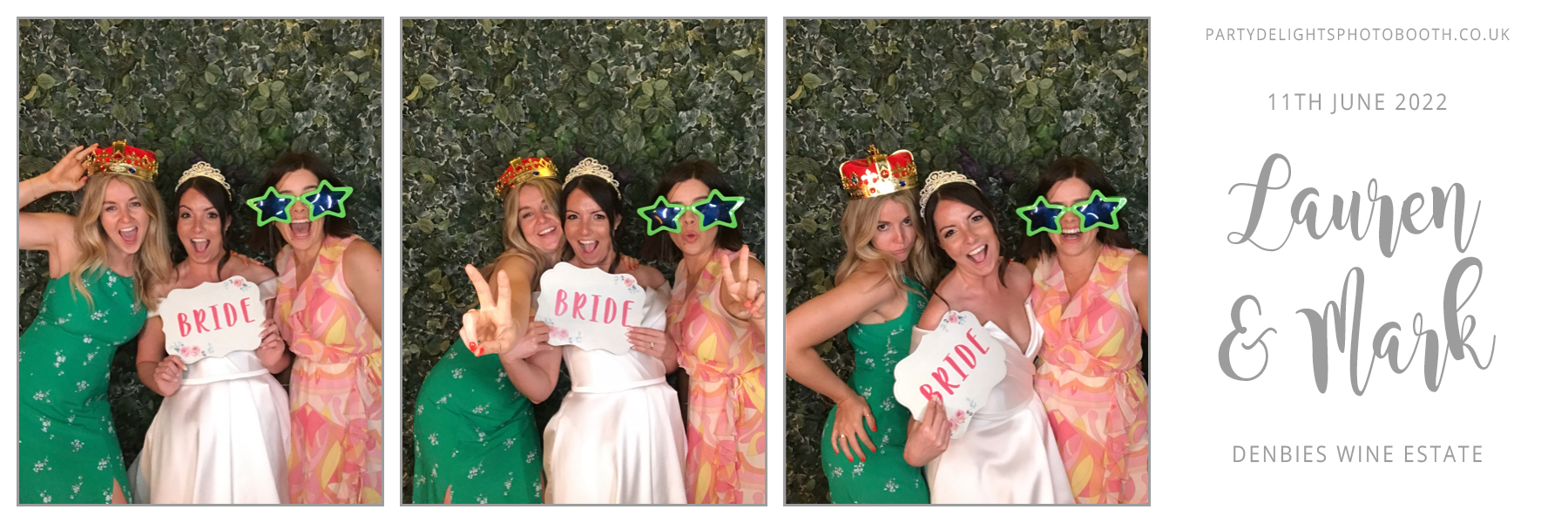 Lauren & Mark's Wedding | View more photos from the event at gallery.partydelightsphotobooth.co.uk/u/PartyDelightsPhotoBooth/Lauren-Marks-Wedding