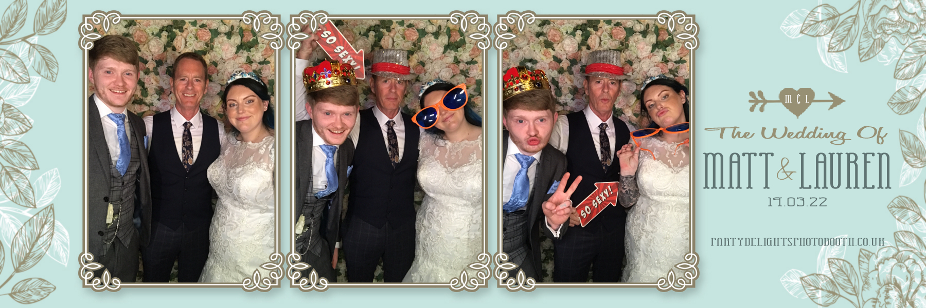 Lauren & Matt’s Wedding | View more photos from the event at gallery.partydelightsphotobooth.co.uk/u/PartyDelightsPhotoBooth/Lauren-Matt’s-Wedding