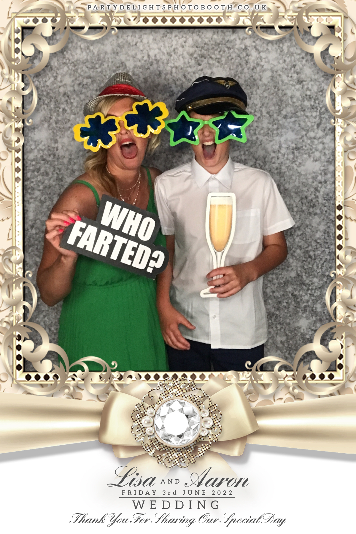 Lisa & Aaron's wedding | View more photos from the event at gallery.partydelightsphotobooth.co.uk/u/PartyDelightsPhotoBooth/Lisa-Aarons-wedding