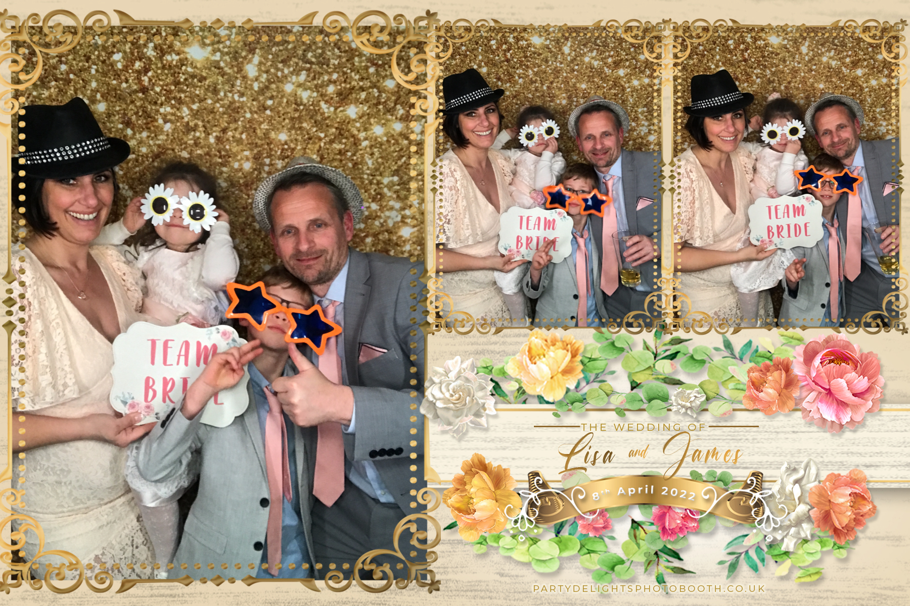 Lisa & James Wedding | View more photos from the event at gallery.partydelightsphotobooth.co.uk/u/PartyDelightsPhotoBooth/Lisa-James-Wedding