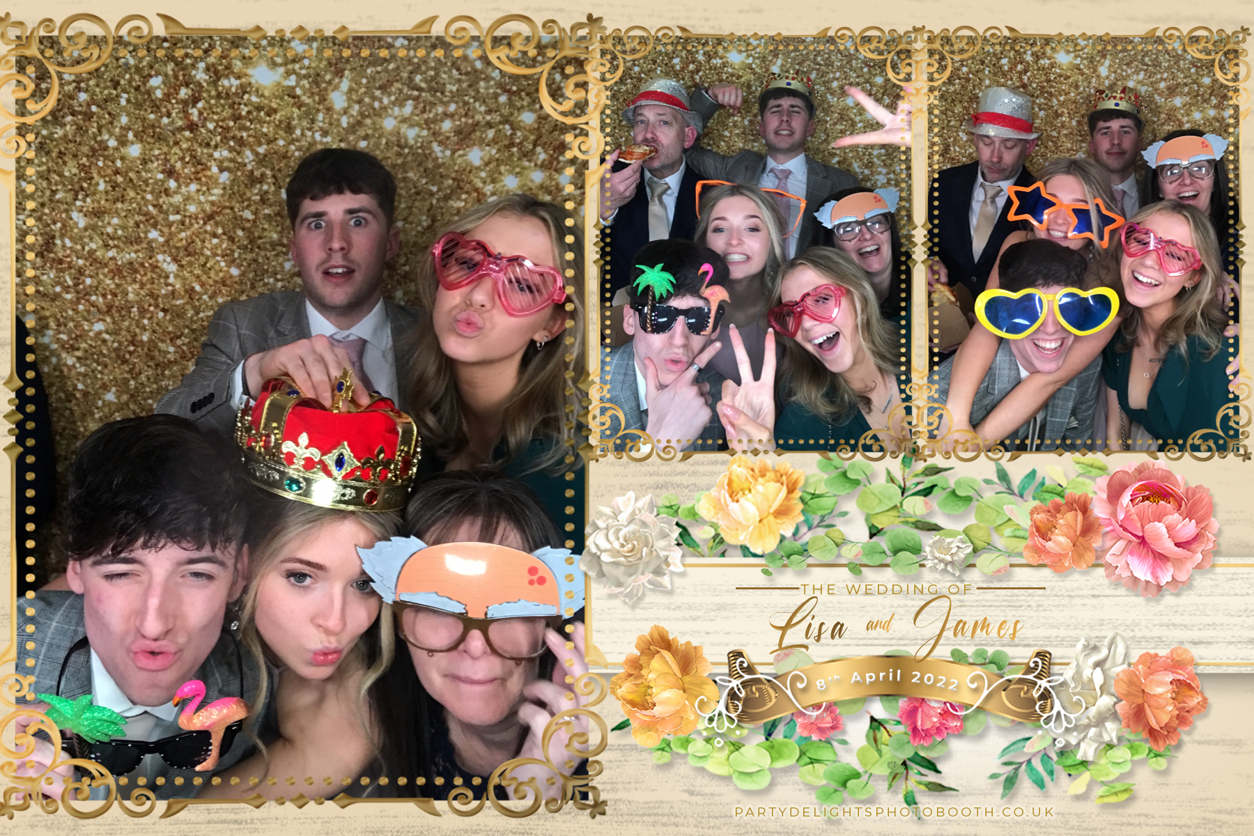 Lisa & James Wedding | View more photos from the event at gallery.partydelightsphotobooth.co.uk/u/PartyDelightsPhotoBooth/Lisa-James-Wedding