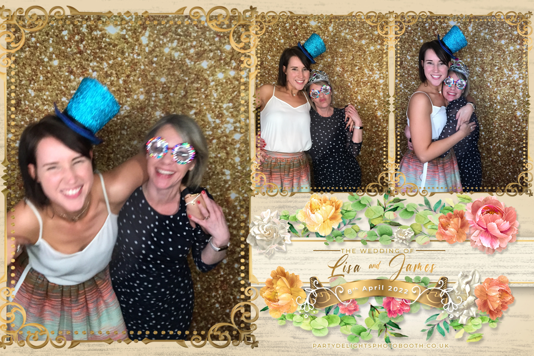 Lisa & James Wedding | View more photos from the event at gallery.partydelightsphotobooth.co.uk/u/PartyDelightsPhotoBooth/Lisa-James-Wedding