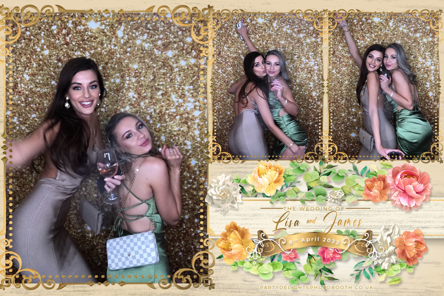 Lisa & James Wedding | View more photos from the event at gallery.partydelightsphotobooth.co.uk/u/PartyDelightsPhotoBooth/Lisa-James-Wedding