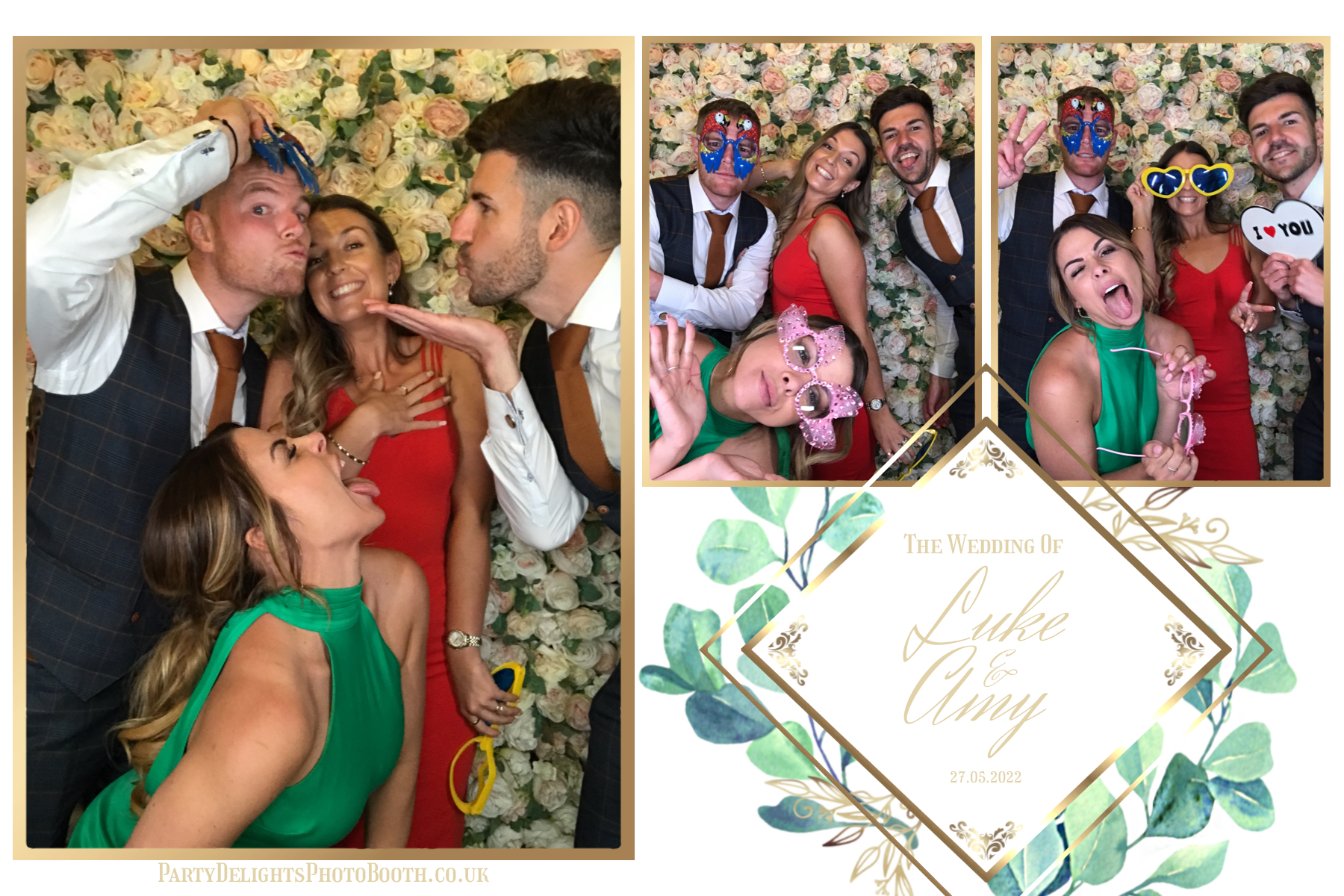 Luke & Amy’s Wedding | View more photos from the event at gallery.partydelightsphotobooth.co.uk/u/PartyDelightsPhotoBooth/Luke-Amy’s-Wedding