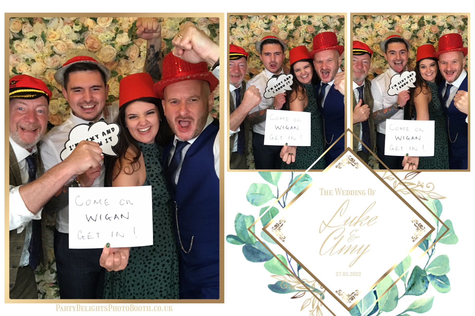 Luke & Amy’s Wedding | View more photos from the event at gallery.partydelightsphotobooth.co.uk/u/PartyDelightsPhotoBooth/Luke-Amy’s-Wedding