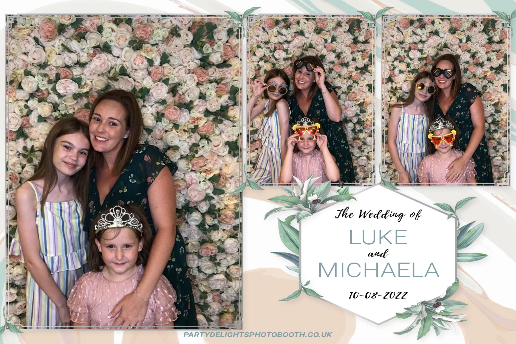 Luke & Michaela’s Wedding | View more photos from the event at gallery.partydelightsphotobooth.co.uk/u/PartyDelightsPhotoBooth/Luke-Michaela’s-Wedding