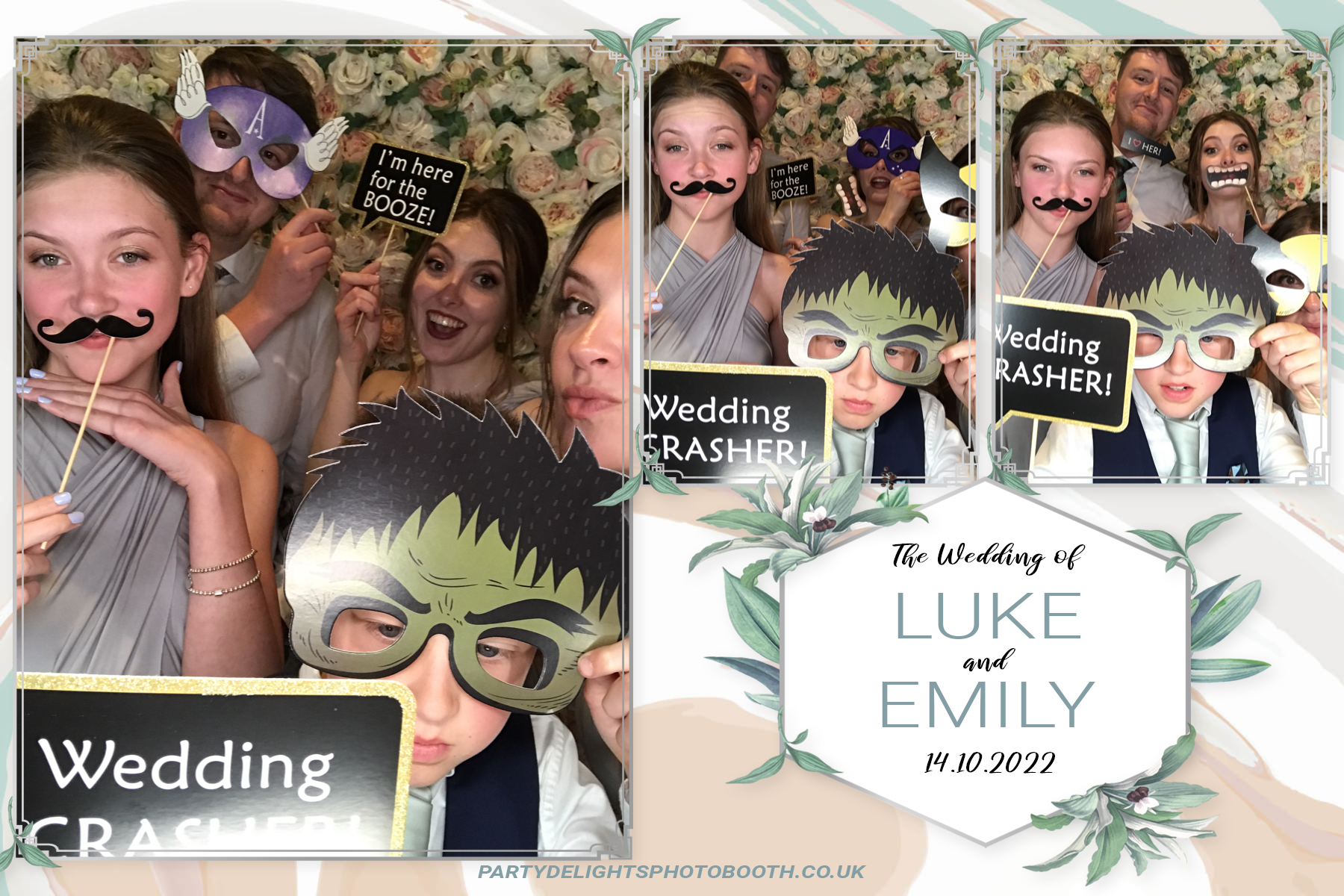 Luke and Emily’s Wedding | View more photos from the event at gallery.partydelightsphotobooth.co.uk/u/PartyDelightsPhotoBooth/Luke-and-Emily’s-Wedding