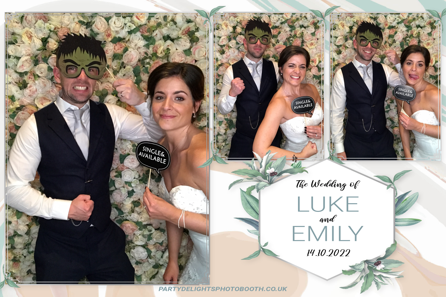 Luke and Emily’s Wedding | View more photos from the event at gallery.partydelightsphotobooth.co.uk/u/PartyDelightsPhotoBooth/Luke-and-Emily’s-Wedding