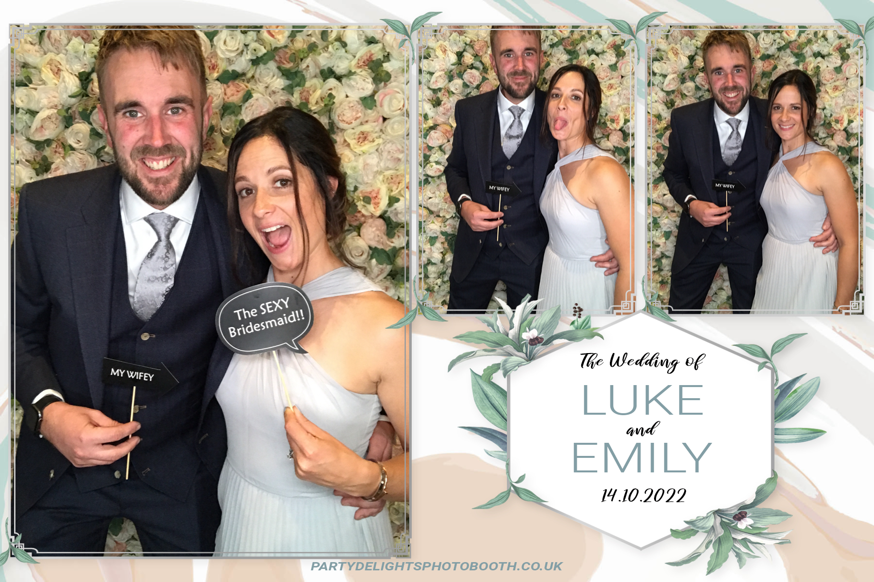 Luke and Emily’s Wedding | View more photos from the event at gallery.partydelightsphotobooth.co.uk/u/PartyDelightsPhotoBooth/Luke-and-Emily’s-Wedding