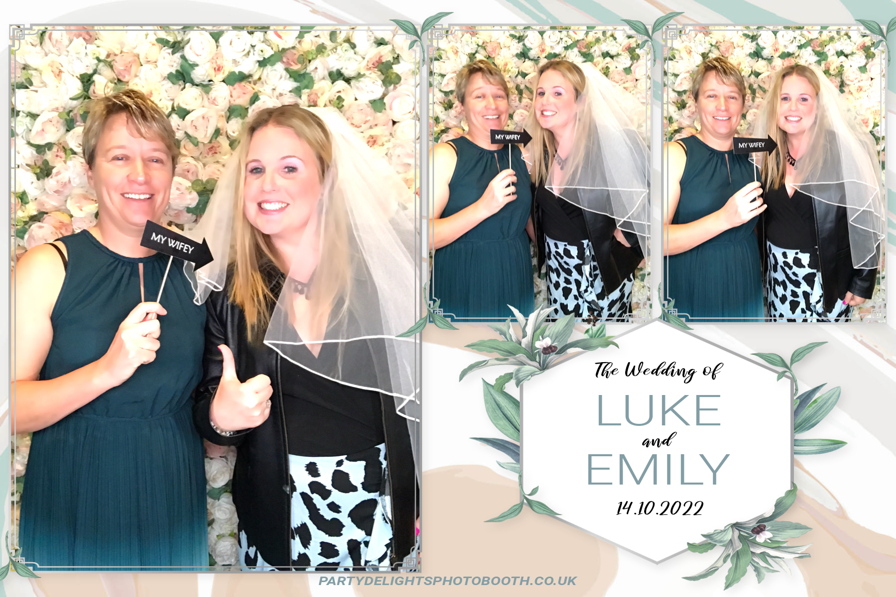 Luke and Emily’s Wedding | View more photos from the event at gallery.partydelightsphotobooth.co.uk/u/PartyDelightsPhotoBooth/Luke-and-Emily’s-Wedding