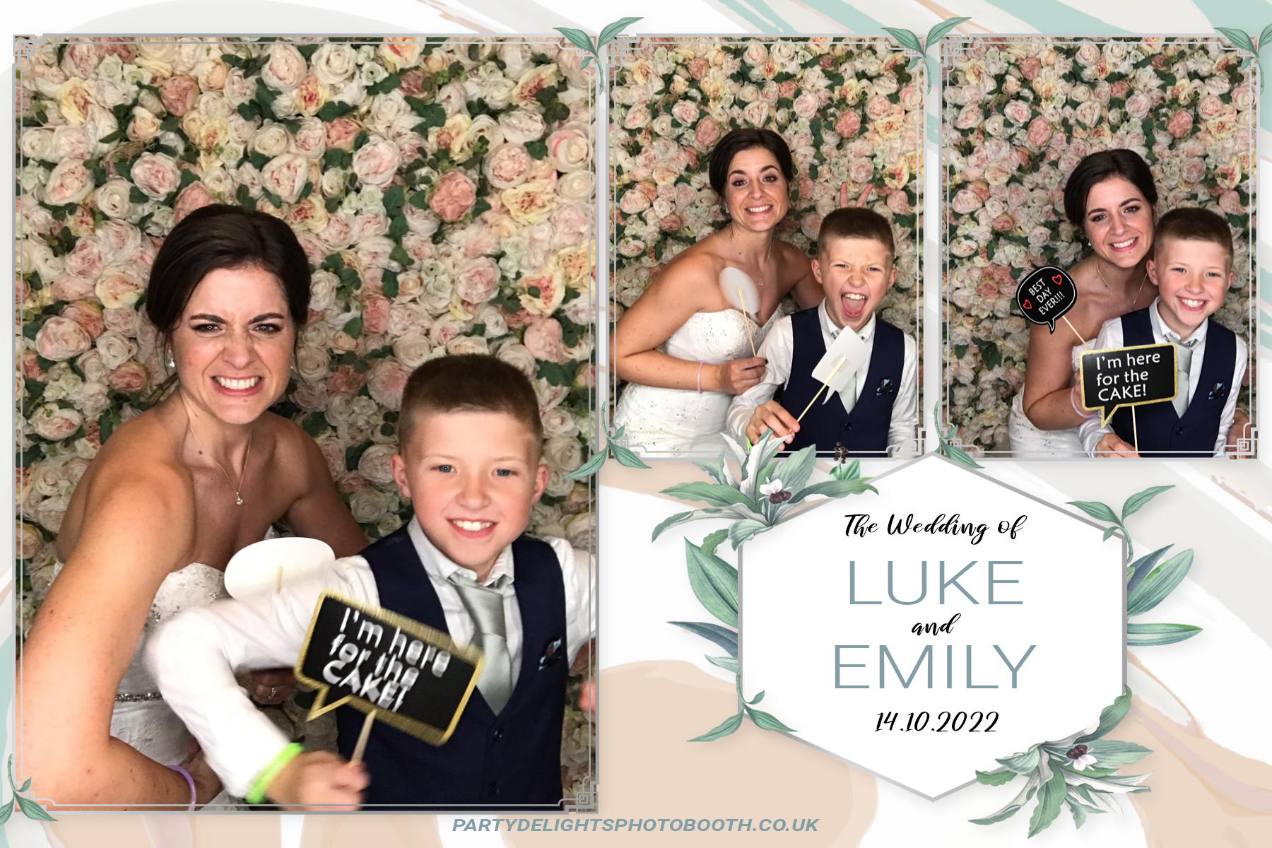 Luke and Emily’s Wedding | View more photos from the event at gallery.partydelightsphotobooth.co.uk/u/PartyDelightsPhotoBooth/Luke-and-Emily’s-Wedding