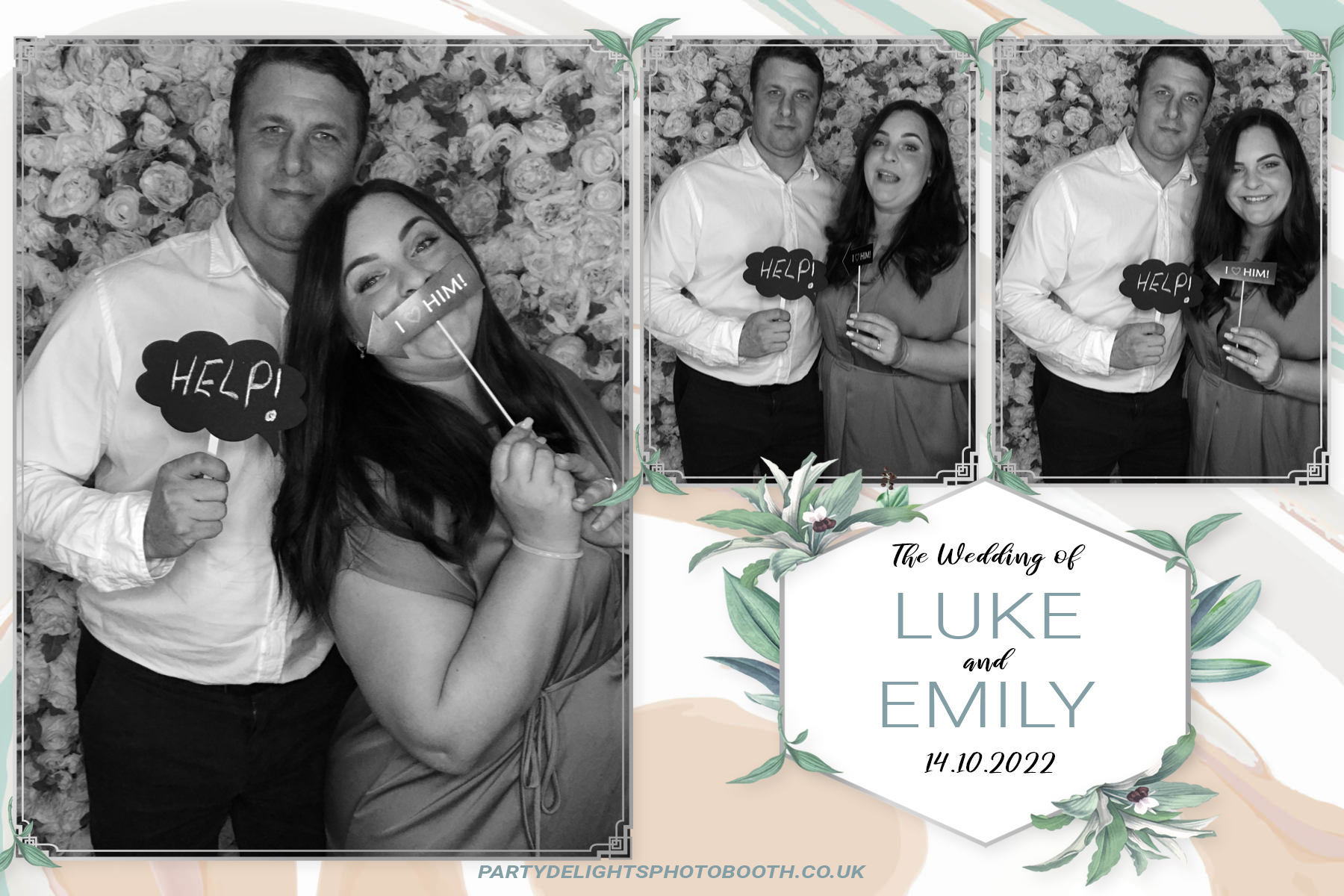 Luke and Emily’s Wedding | View more photos from the event at gallery.partydelightsphotobooth.co.uk/u/PartyDelightsPhotoBooth/Luke-and-Emily’s-Wedding
