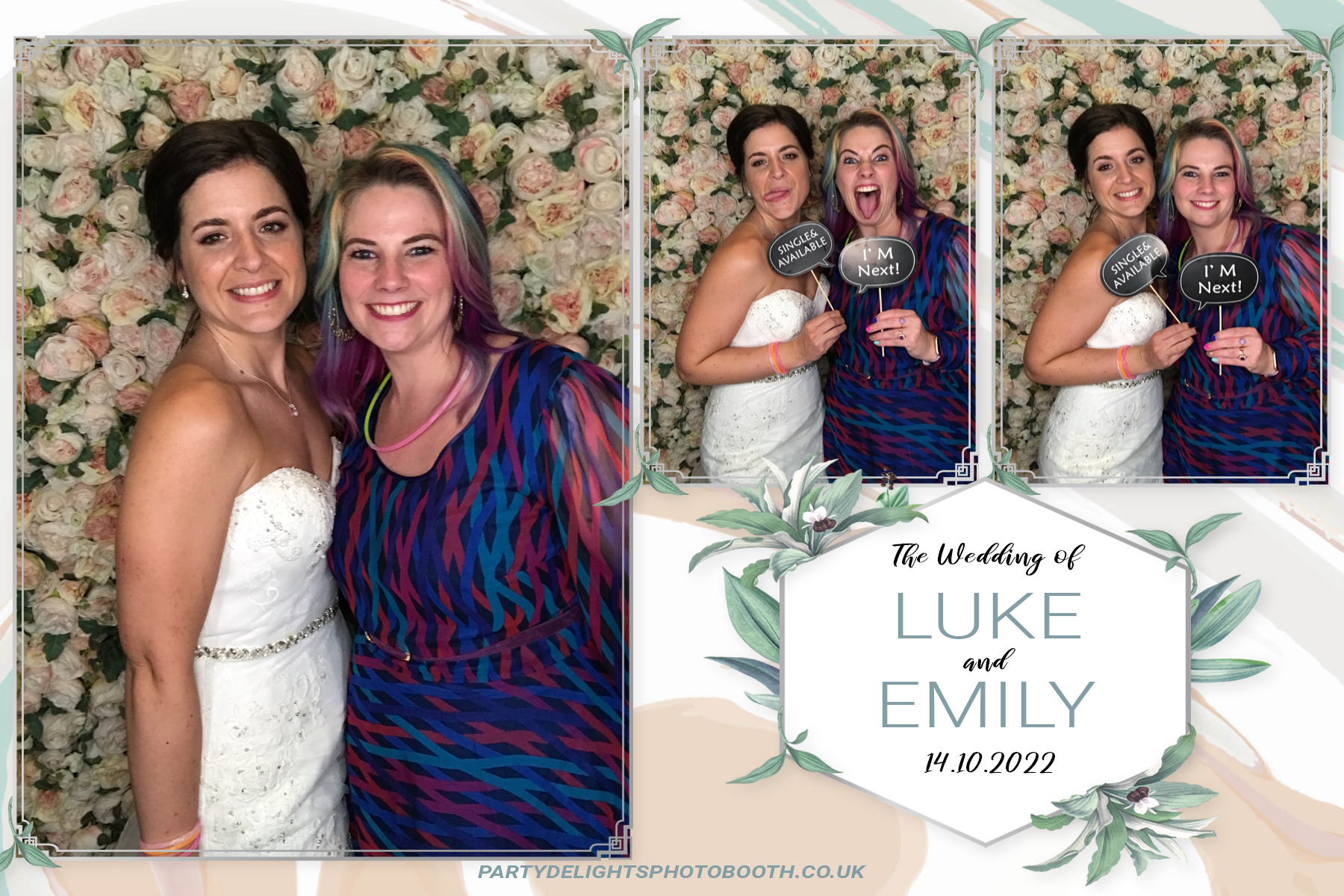 Luke and Emily’s Wedding | View more photos from the event at gallery.partydelightsphotobooth.co.uk/u/PartyDelightsPhotoBooth/Luke-and-Emily’s-Wedding