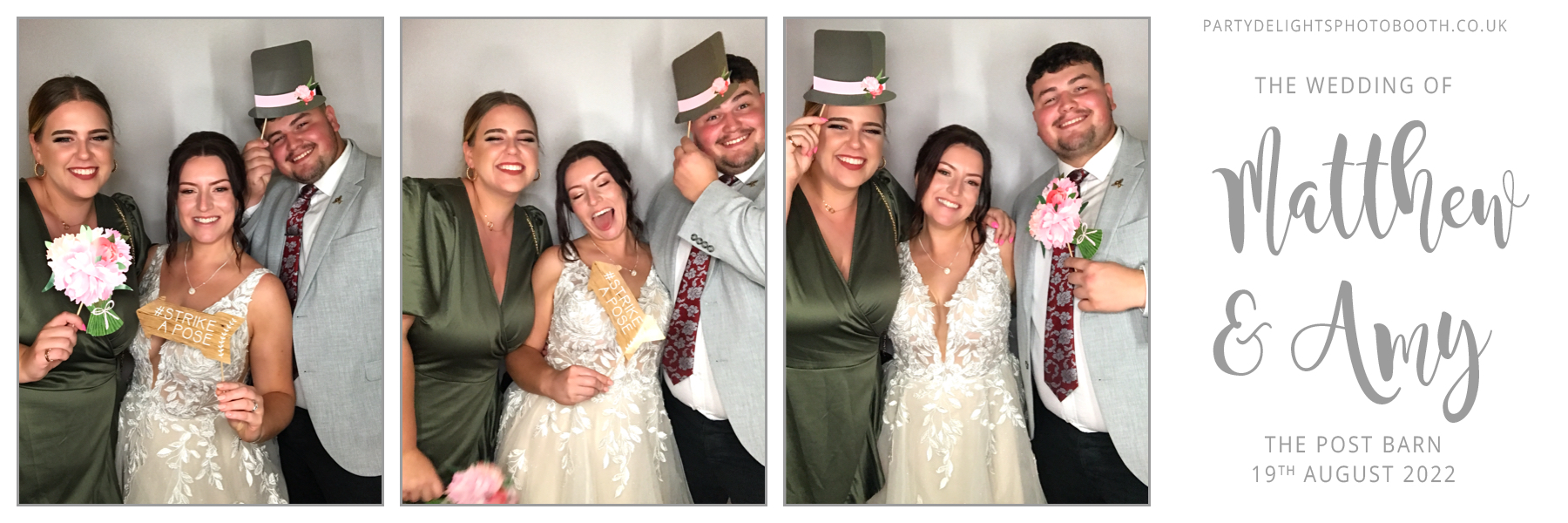 Matthew & Amy’s Wedding | View more photos from the event at gallery.partydelightsphotobooth.co.uk/u/PartyDelightsPhotoBooth/Matthew-Amy’s-Wedding
