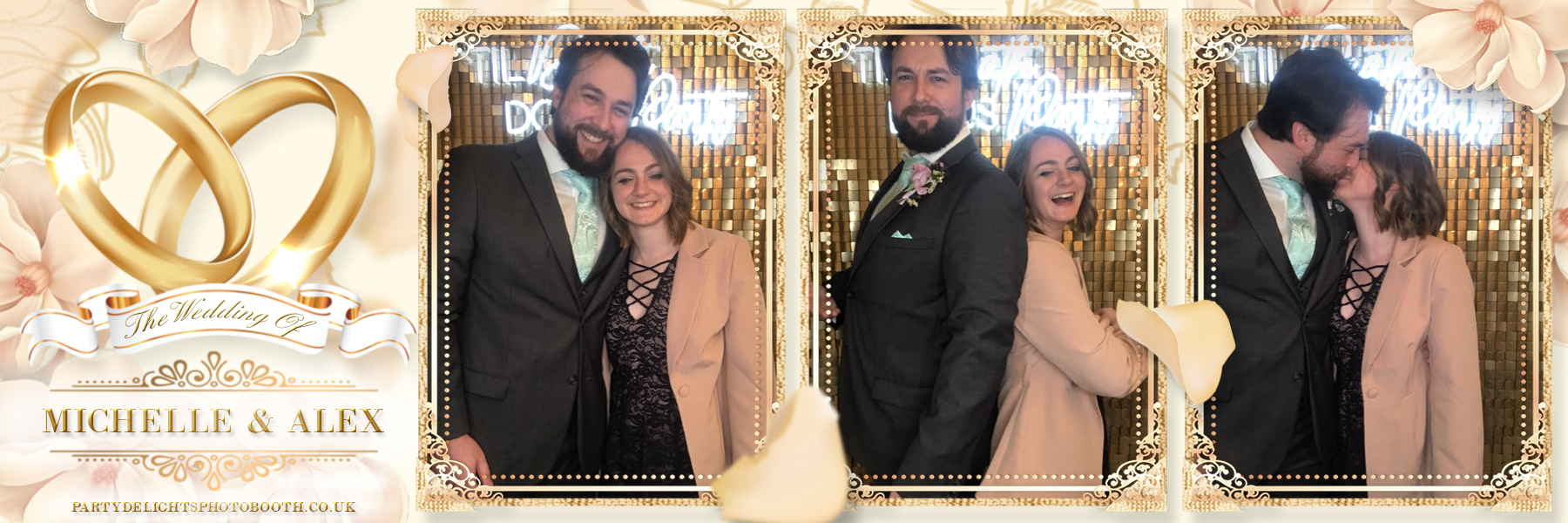 Michelle & Alex's Wedding | View more photos from the event at gallery.partydelightsphotobooth.co.uk/u/PartyDelightsPhotoBooth/Michelle-Alexs-Wedding