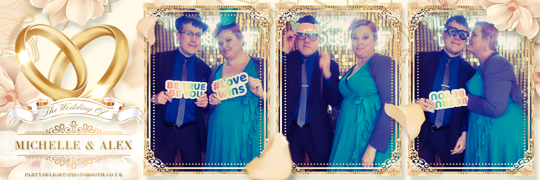 Michelle & Alex's Wedding | View more photos from the event at gallery.partydelightsphotobooth.co.uk/u/PartyDelightsPhotoBooth/Michelle-Alexs-Wedding