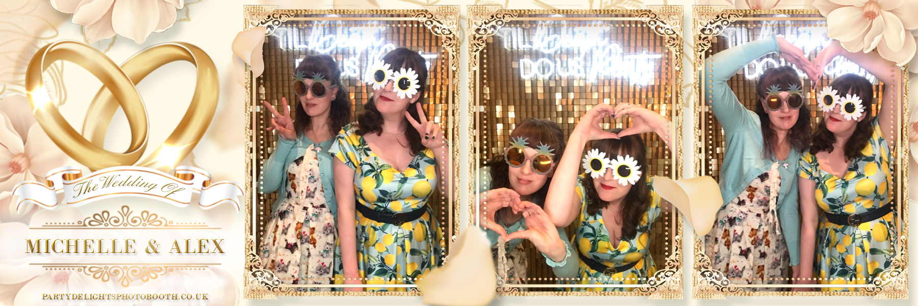 Michelle & Alex's Wedding | View more photos from the event at gallery.partydelightsphotobooth.co.uk/u/PartyDelightsPhotoBooth/Michelle-Alexs-Wedding