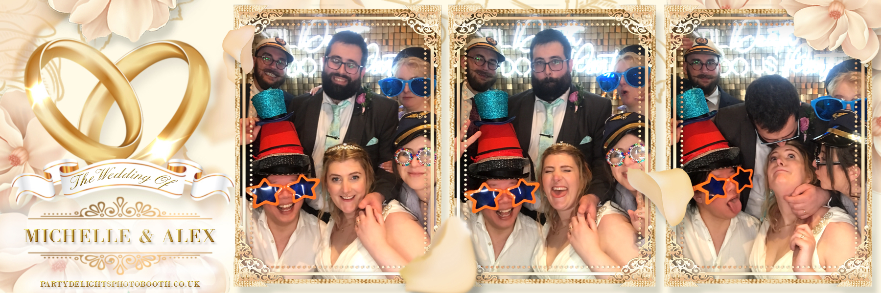 Michelle & Alex's Wedding | View more photos from the event at gallery.partydelightsphotobooth.co.uk/u/PartyDelightsPhotoBooth/Michelle-Alexs-Wedding