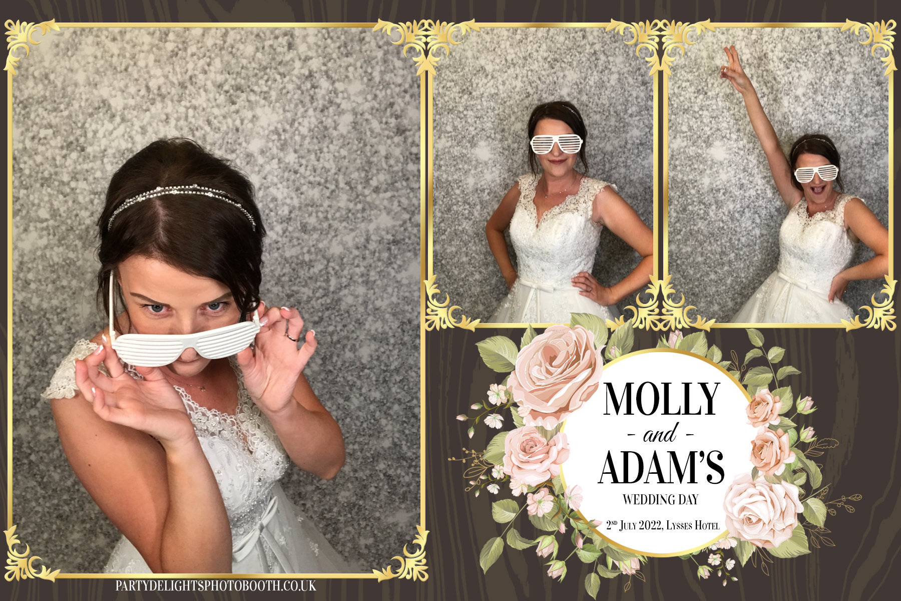 Molly and Adam's wedding | View more photos from the event at gallery.partydelightsphotobooth.co.uk/u/PartyDelightsPhotoBooth/Molly-and-Adams-wedding
