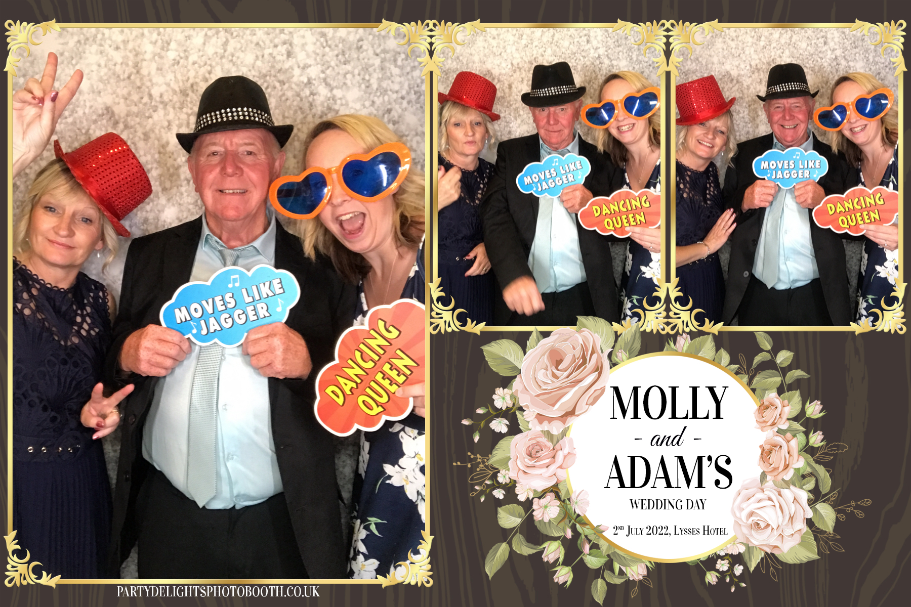 Molly and Adam's wedding | View more photos from the event at gallery.partydelightsphotobooth.co.uk/u/PartyDelightsPhotoBooth/Molly-and-Adams-wedding