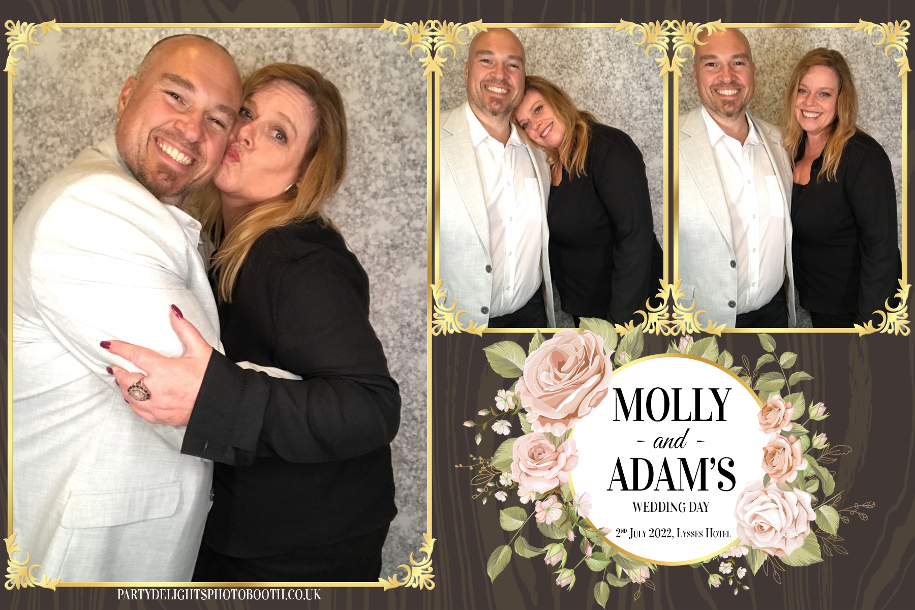 Molly and Adam's wedding | View more photos from the event at gallery.partydelightsphotobooth.co.uk/u/PartyDelightsPhotoBooth/Molly-and-Adams-wedding