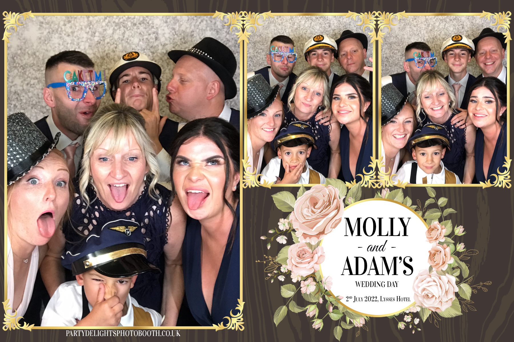 Molly and Adam's wedding | View more photos from the event at gallery.partydelightsphotobooth.co.uk/u/PartyDelightsPhotoBooth/Molly-and-Adams-wedding