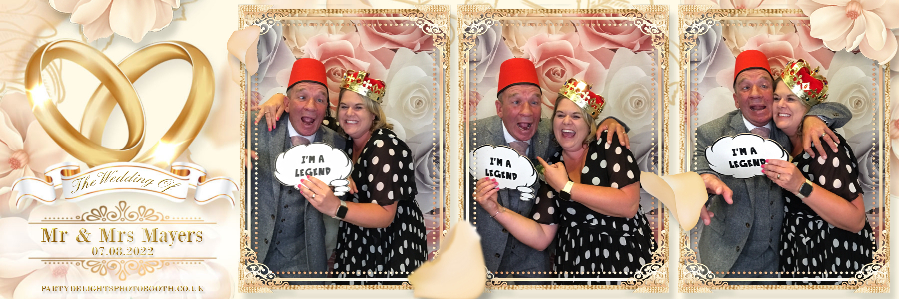 Mr & Mrs Mayers | View more photos from the event at gallery.partydelightsphotobooth.co.uk/u/PartyDelightsPhotoBooth/Mr-Mrs-Mayers
