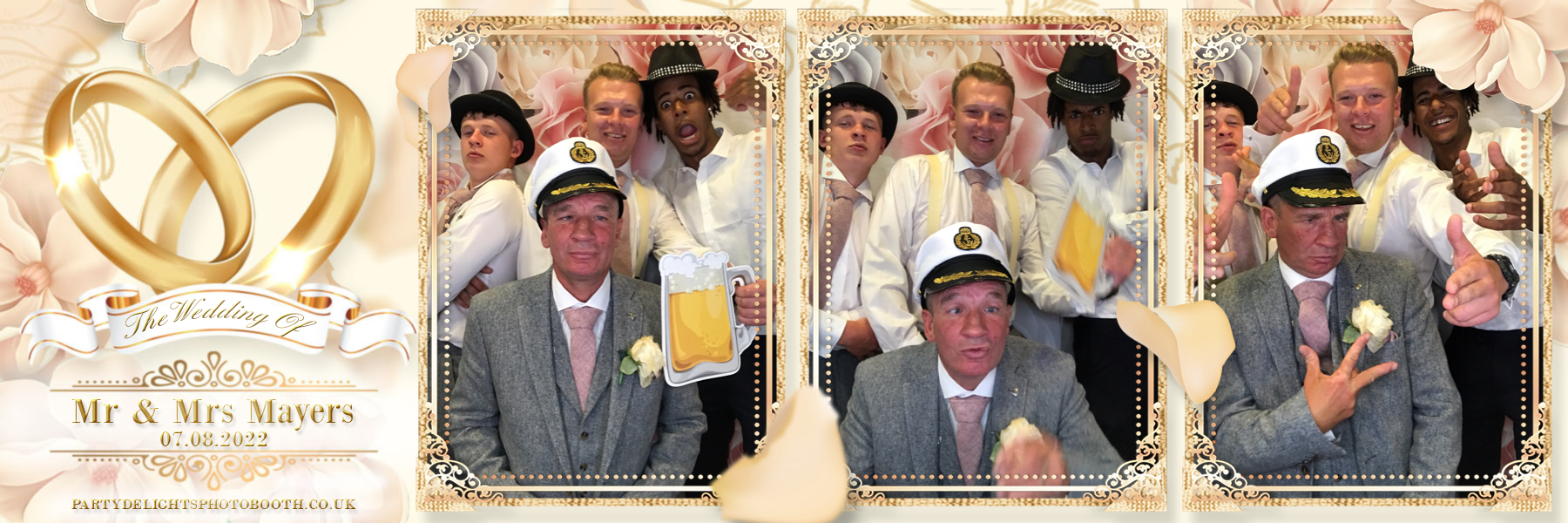 Mr & Mrs Mayers | View more photos from the event at gallery.partydelightsphotobooth.co.uk/u/PartyDelightsPhotoBooth/Mr-Mrs-Mayers