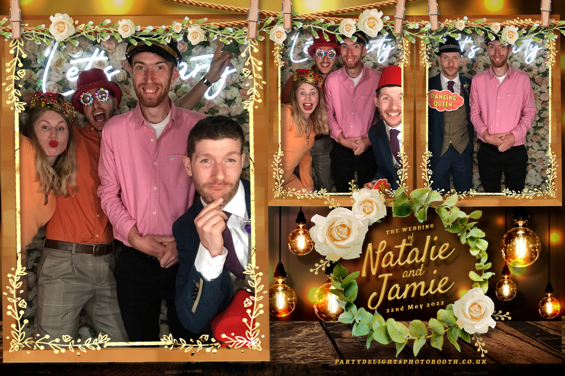 Mr and Mrs Howard | View more photos from the event at gallery.partydelightsphotobooth.co.uk/u/PartyDelightsPhotoBooth/Mr-and-Mrs-Howard
