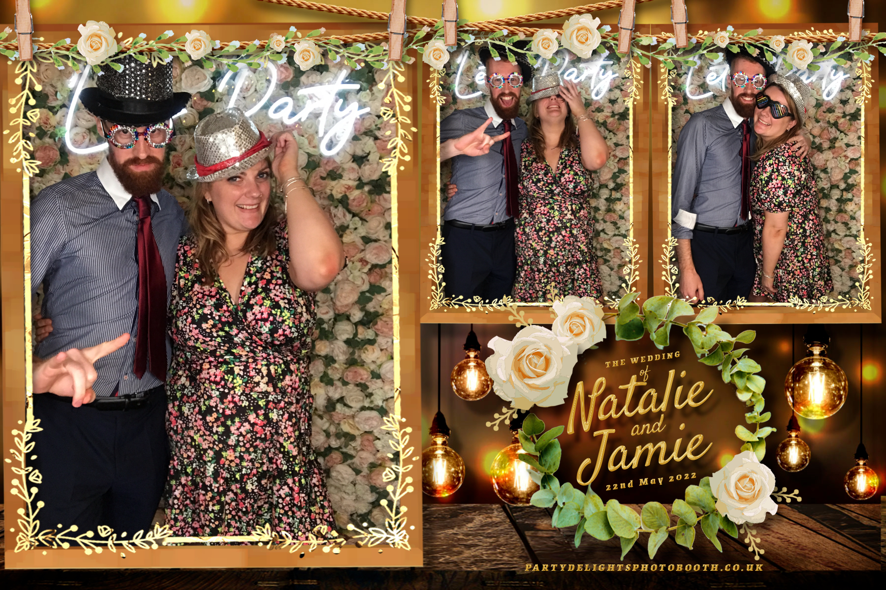 Mr and Mrs Howard | View more photos from the event at gallery.partydelightsphotobooth.co.uk/u/PartyDelightsPhotoBooth/Mr-and-Mrs-Howard