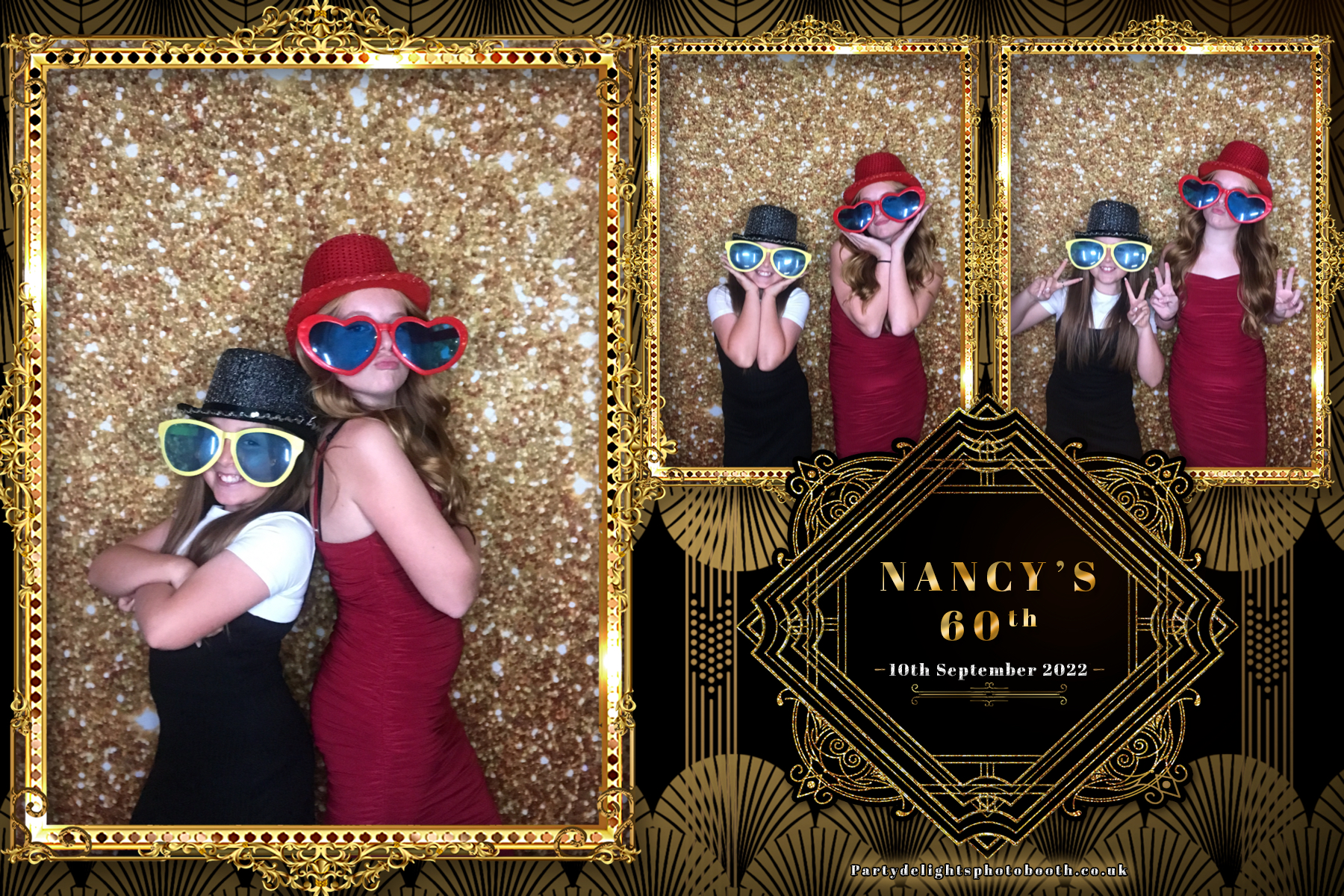 Nancy's 60th Birthday Party | View more photos from the event at gallery.partydelightsphotobooth.co.uk/u/PartyDelightsPhotoBooth/Nancys-60th-Birthday-Party