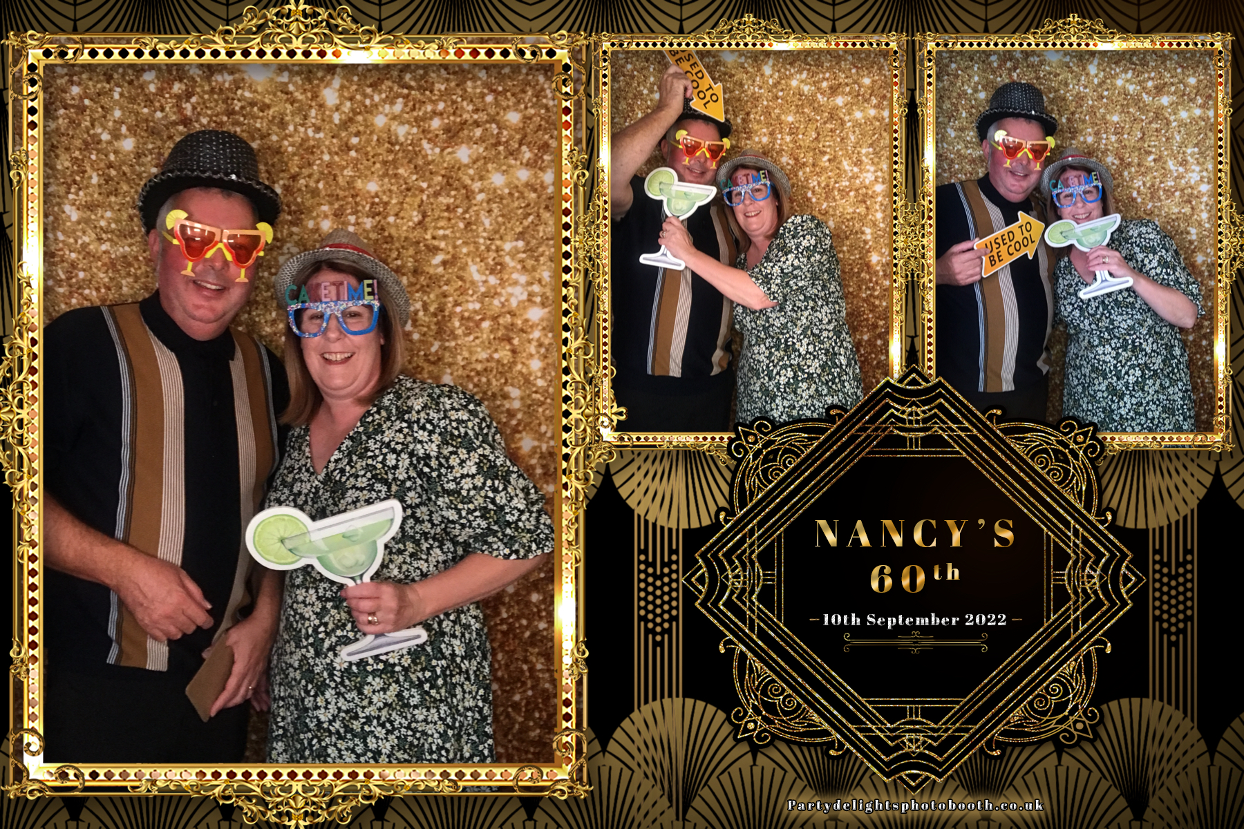 Nancy's 60th Birthday Party | View more photos from the event at gallery.partydelightsphotobooth.co.uk/u/PartyDelightsPhotoBooth/Nancys-60th-Birthday-Party