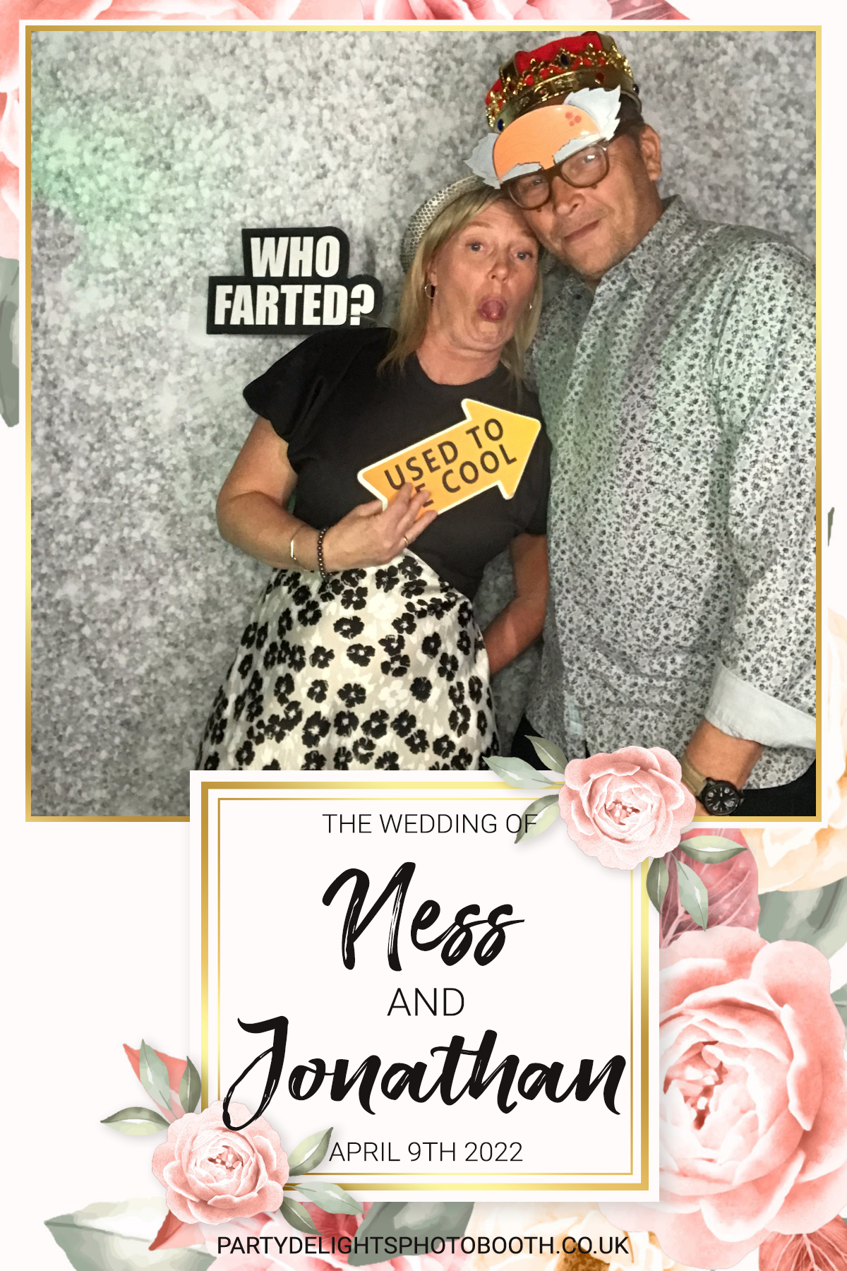 Ness and Jonnie's Wedding | View more photos from the event at gallery.partydelightsphotobooth.co.uk/u/PartyDelightsPhotoBooth/Ness-and-Jonnies-Wedding
