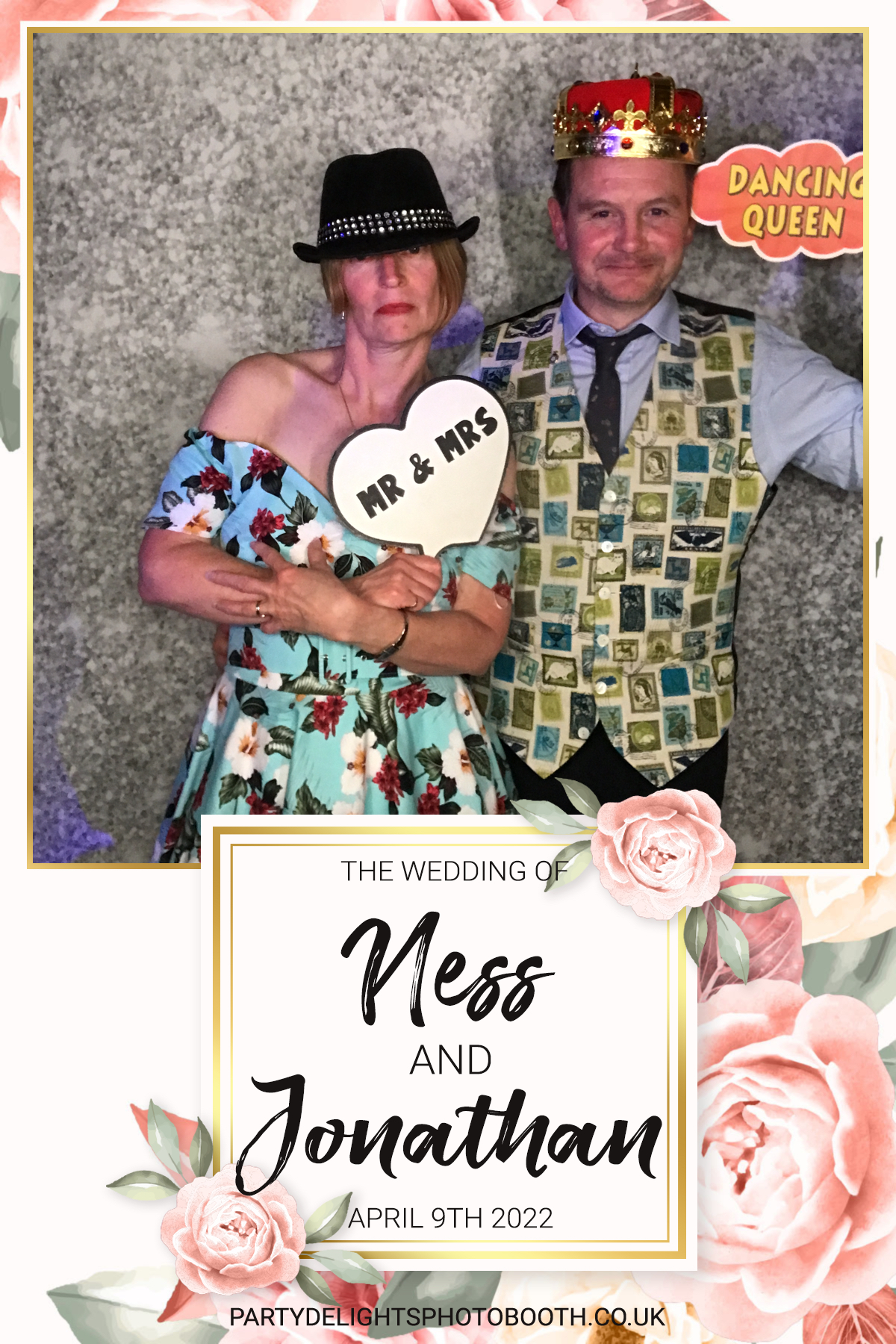 Ness and Jonnie's Wedding | View more photos from the event at gallery.partydelightsphotobooth.co.uk/u/PartyDelightsPhotoBooth/Ness-and-Jonnies-Wedding