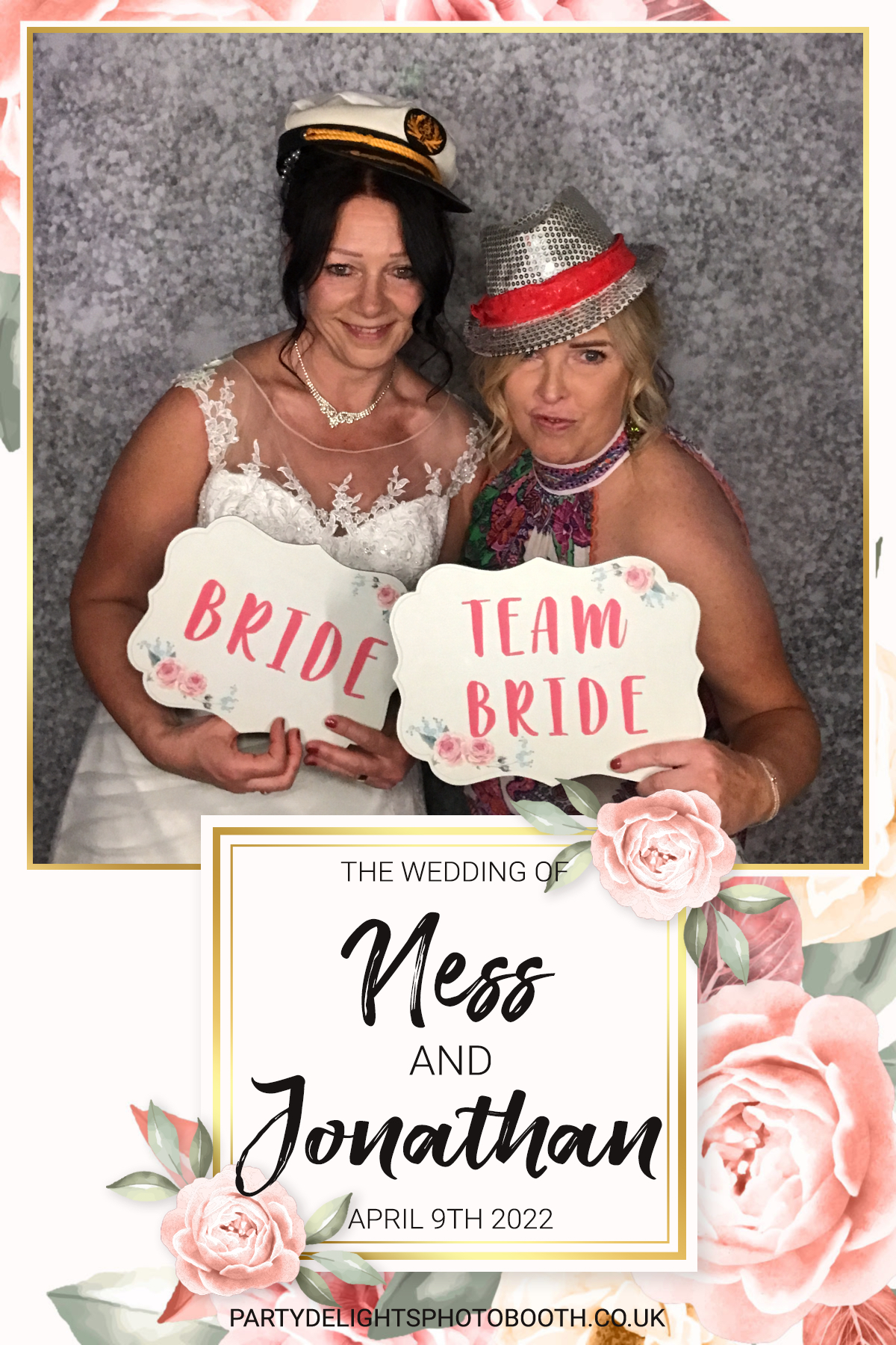 Ness and Jonnie's Wedding | View more photos from the event at gallery.partydelightsphotobooth.co.uk/u/PartyDelightsPhotoBooth/Ness-and-Jonnies-Wedding