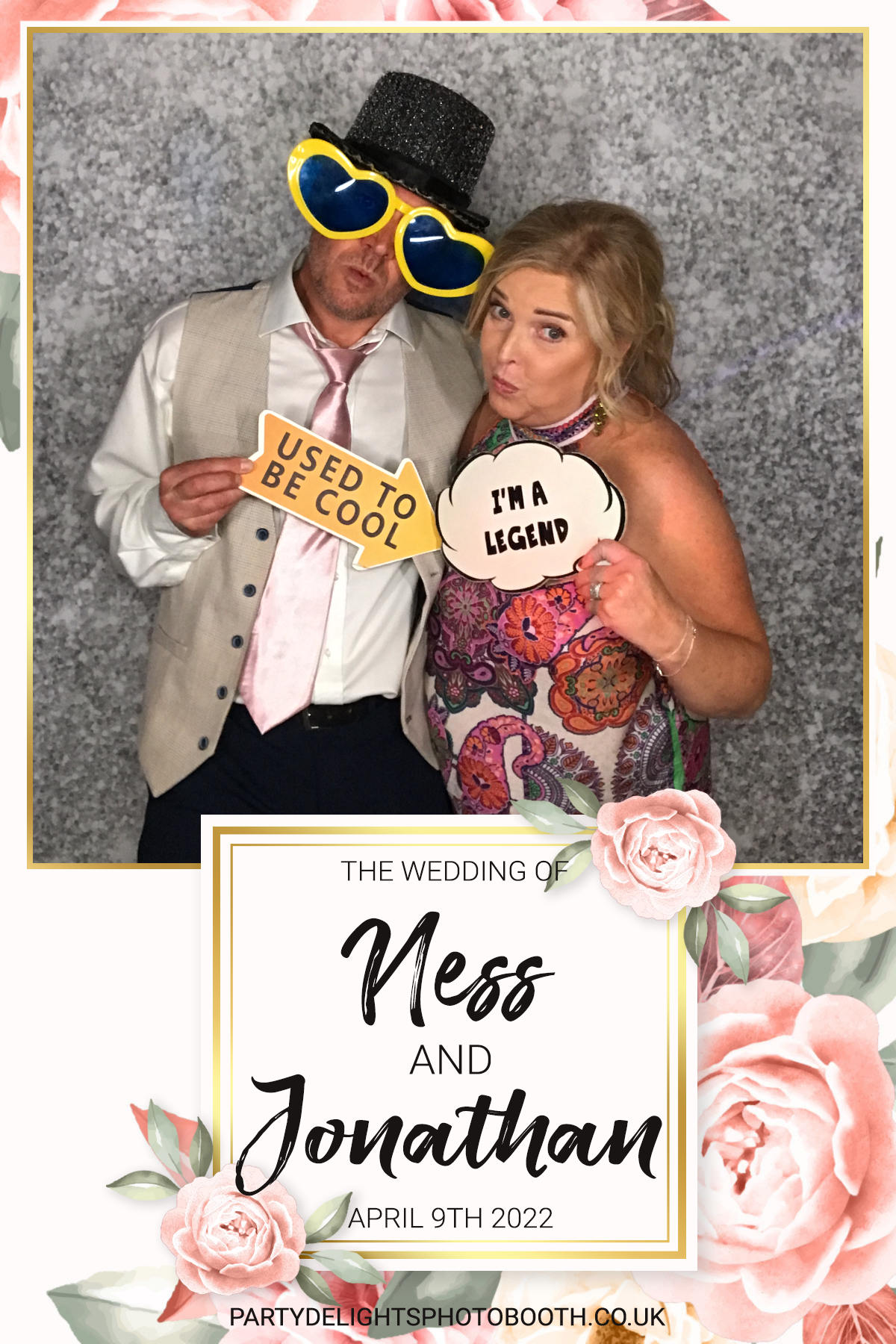 Ness and Jonnie's Wedding | View more photos from the event at gallery.partydelightsphotobooth.co.uk/u/PartyDelightsPhotoBooth/Ness-and-Jonnies-Wedding