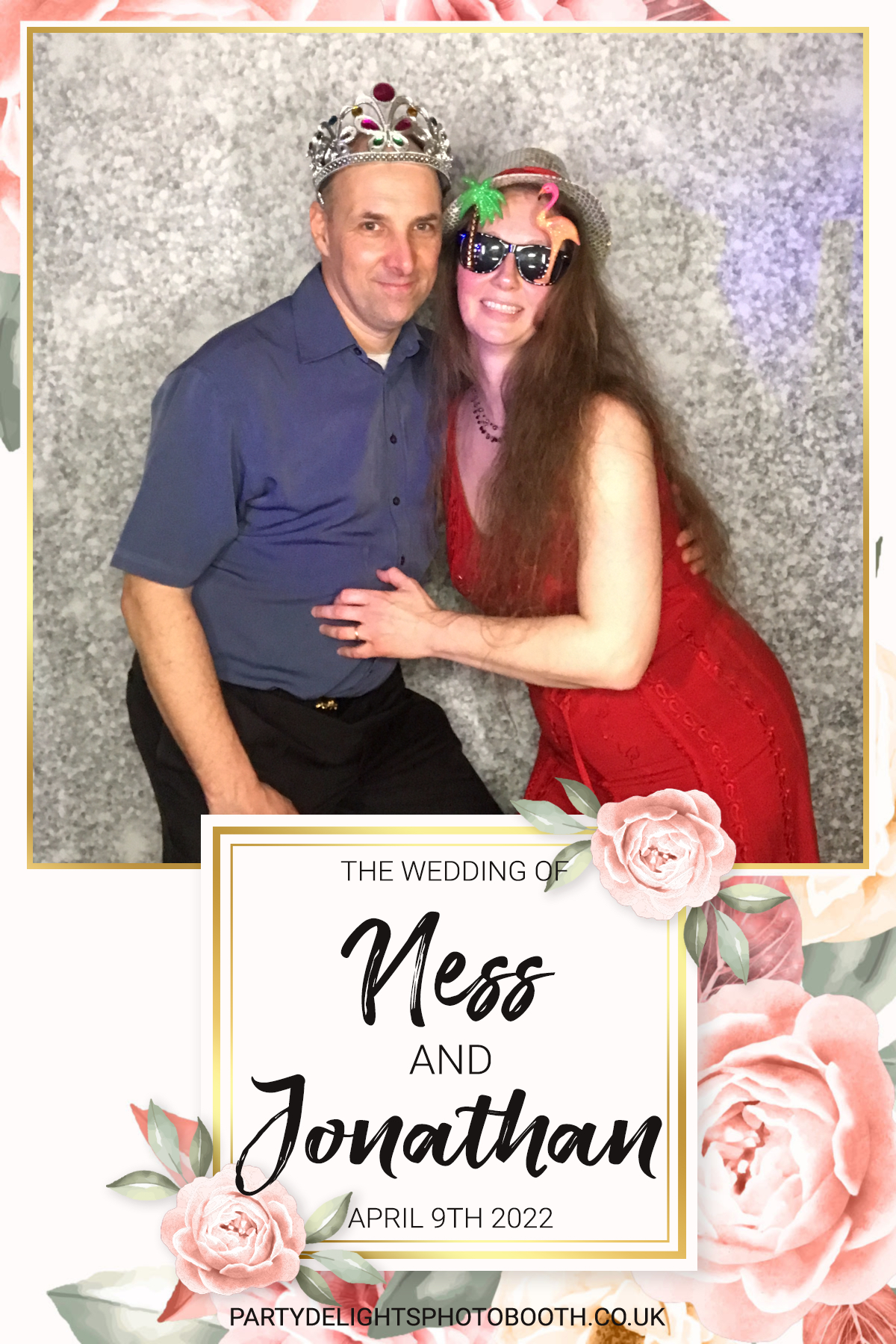 Ness and Jonnie's Wedding | View more photos from the event at gallery.partydelightsphotobooth.co.uk/u/PartyDelightsPhotoBooth/Ness-and-Jonnies-Wedding