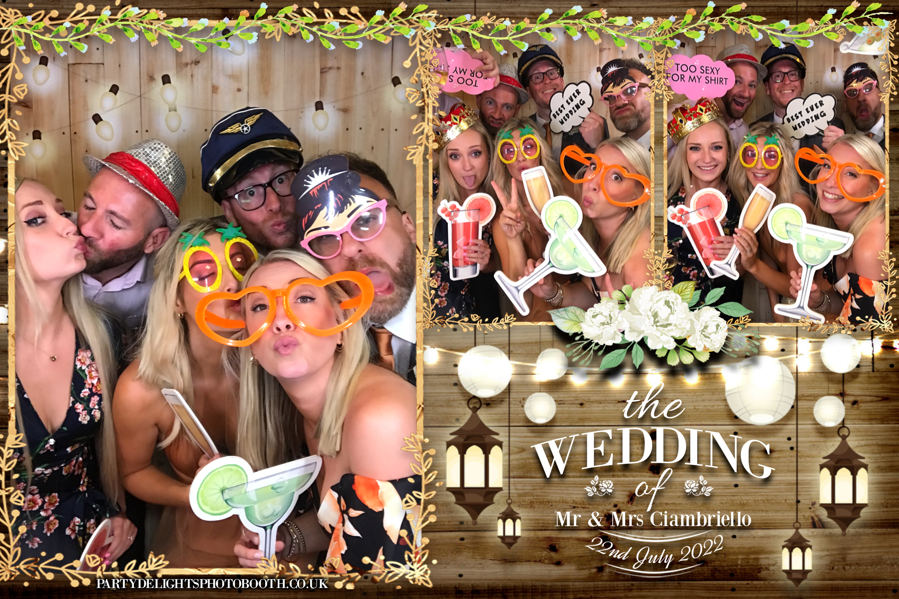 Paolo & Katie’s Wedding | View more photos from the event at gallery.partydelightsphotobooth.co.uk/u/PartyDelightsPhotoBooth/Paolo-Katie’s-Wedding