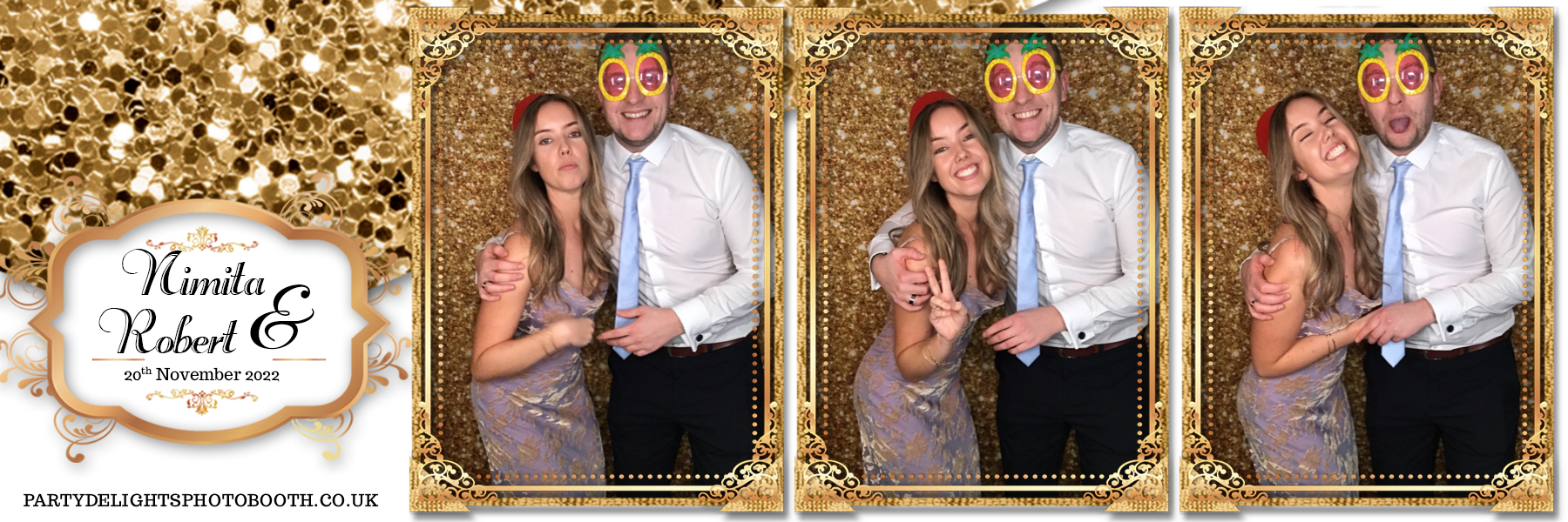 Rob and Nimita's wedding | View more photos from the event at gallery.partydelightsphotobooth.co.uk/u/PartyDelightsPhotoBooth/Rob-and-Nimitas-wedding