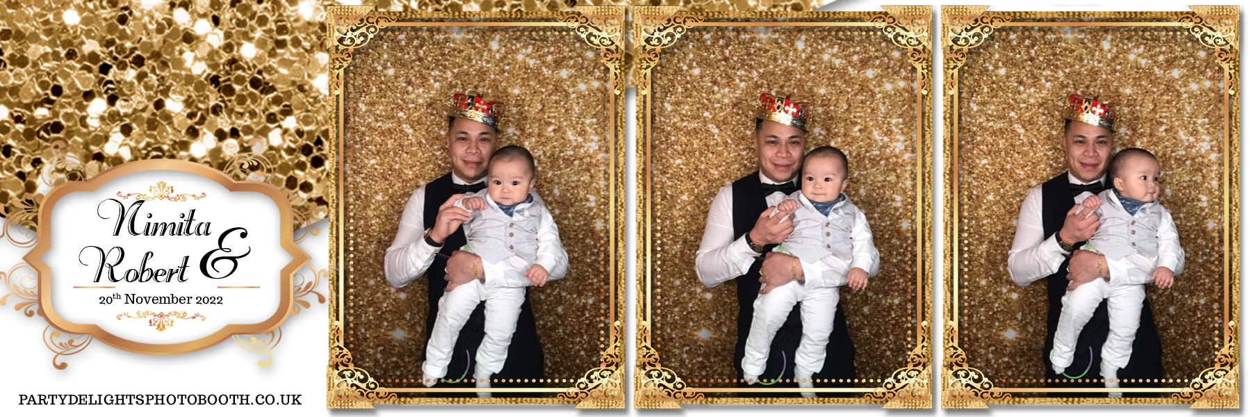Rob and Nimita's wedding | View more photos from the event at gallery.partydelightsphotobooth.co.uk/u/PartyDelightsPhotoBooth/Rob-and-Nimitas-wedding