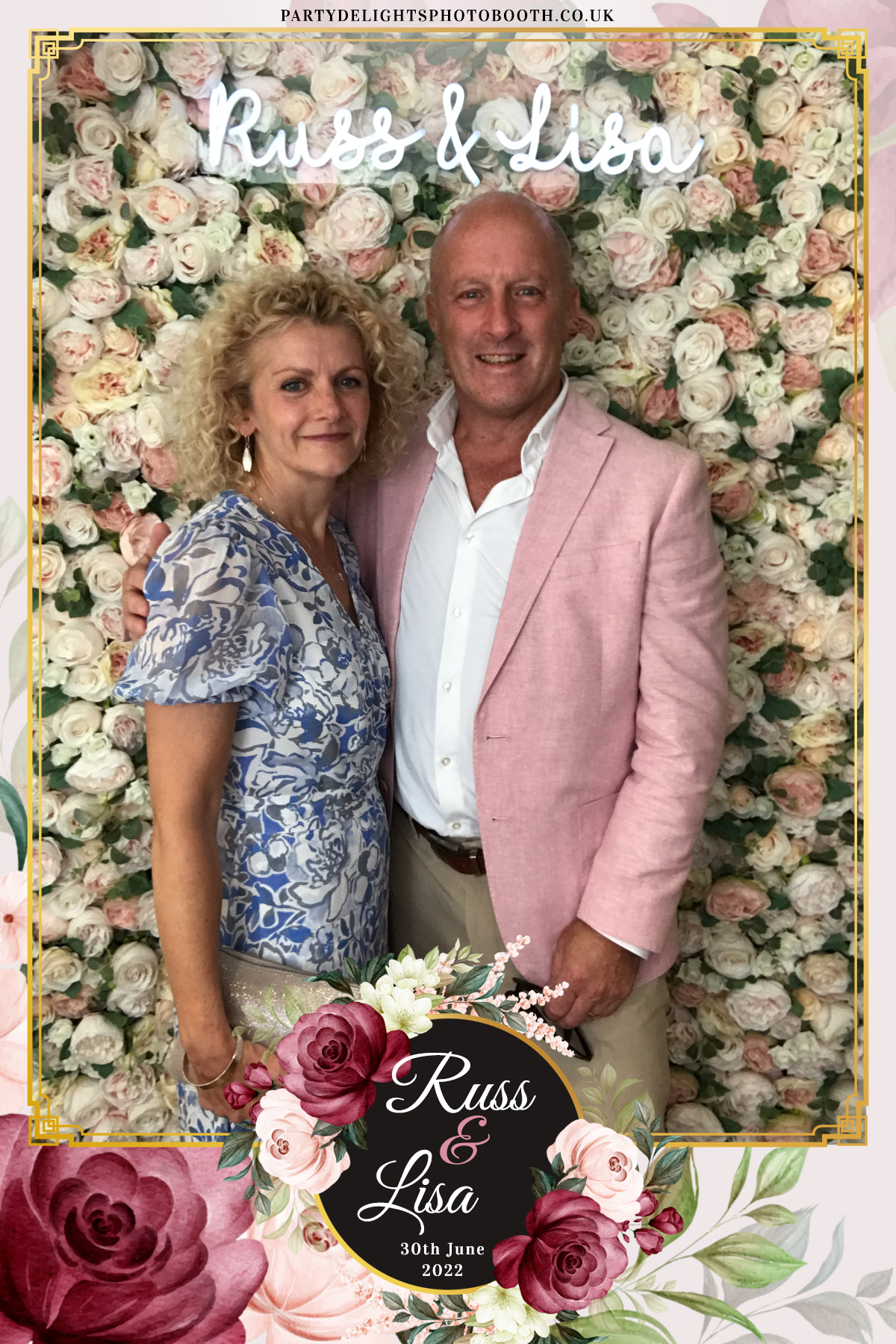 Russ & Lisa's Wedding | View more photos from the event at gallery.partydelightsphotobooth.co.uk/u/PartyDelightsPhotoBooth/Russ-Lisas-Wedding