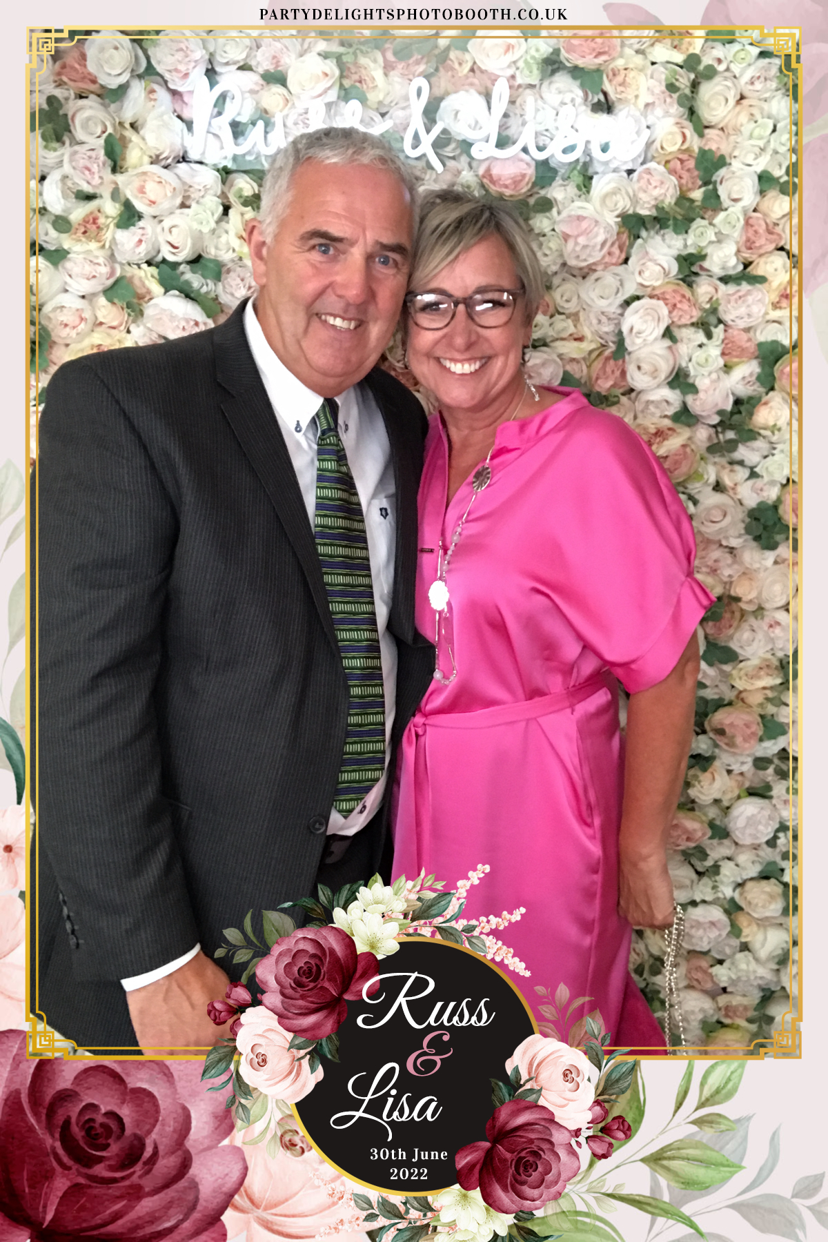Russ & Lisa's Wedding | View more photos from the event at gallery.partydelightsphotobooth.co.uk/u/PartyDelightsPhotoBooth/Russ-Lisas-Wedding