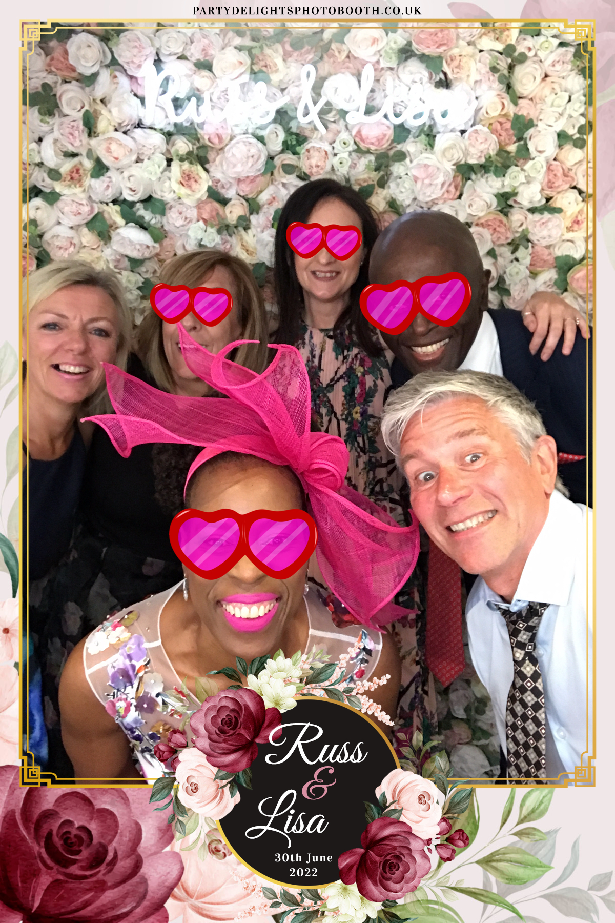 Russ & Lisa's Wedding | View more photos from the event at gallery.partydelightsphotobooth.co.uk/u/PartyDelightsPhotoBooth/Russ-Lisas-Wedding
