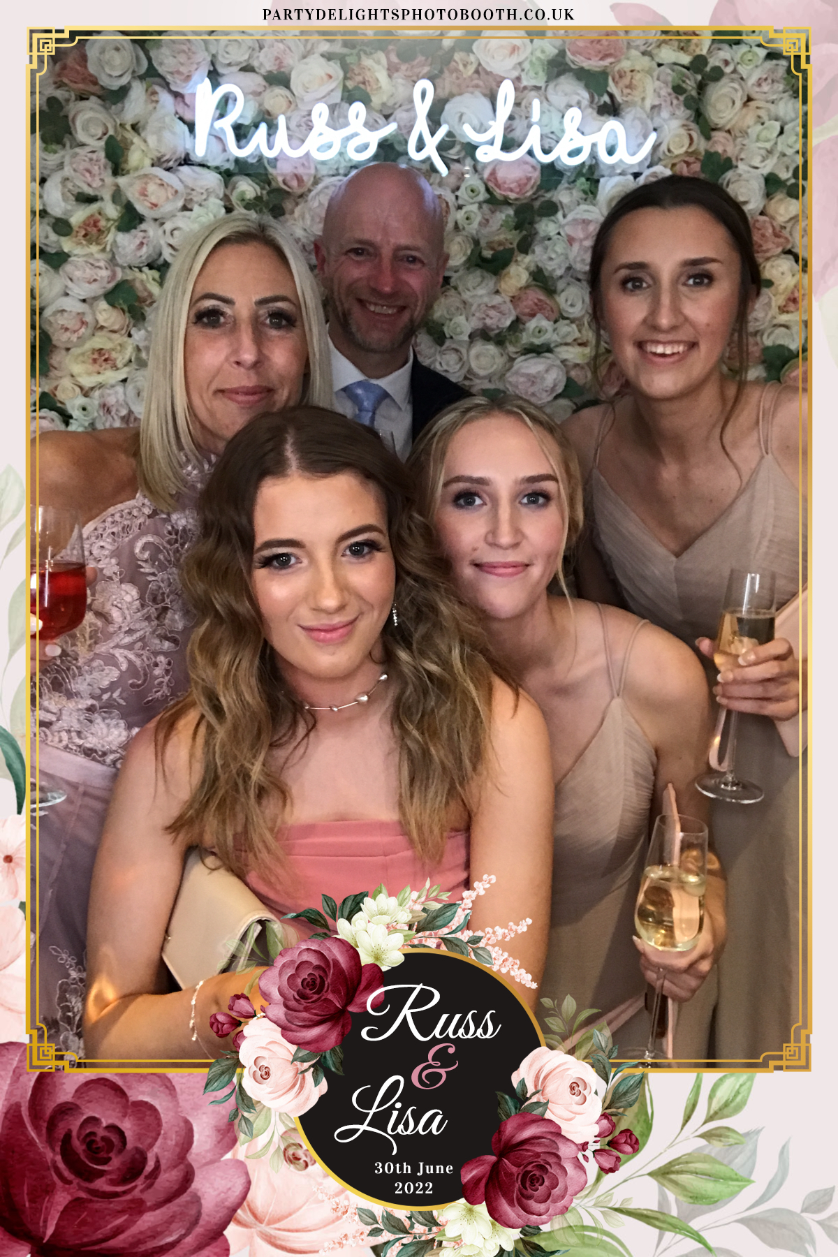 Russ & Lisa's Wedding | View more photos from the event at gallery.partydelightsphotobooth.co.uk/u/PartyDelightsPhotoBooth/Russ-Lisas-Wedding