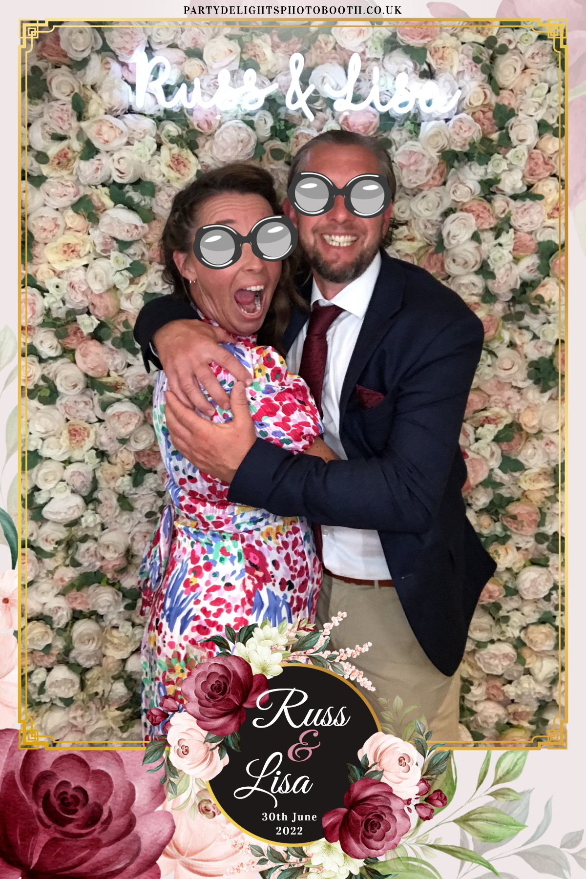 Russ & Lisa's Wedding | View more photos from the event at gallery.partydelightsphotobooth.co.uk/u/PartyDelightsPhotoBooth/Russ-Lisas-Wedding